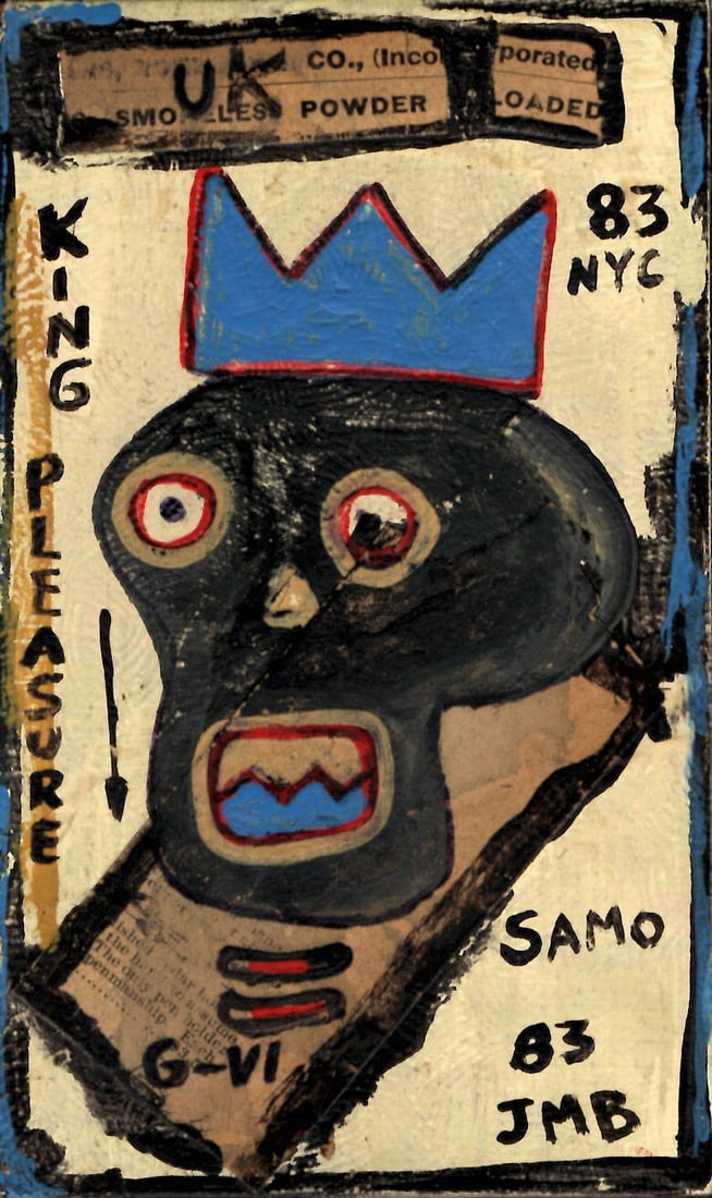 JMB 83 NYC - SAMO KING PLEASURE- Portfolio Collection Painting (1 of 2)