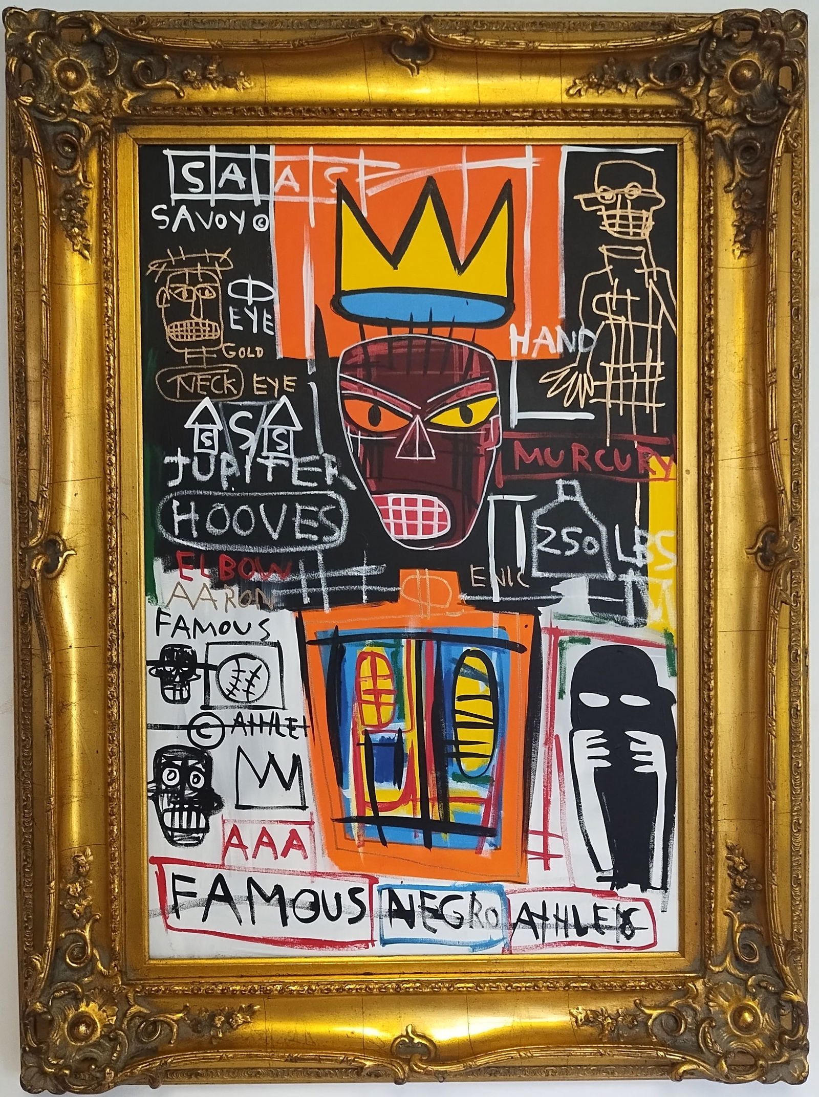 限定入手困難Jean-Michel Basquiat Eyes and Eggs s-l1200.jpg