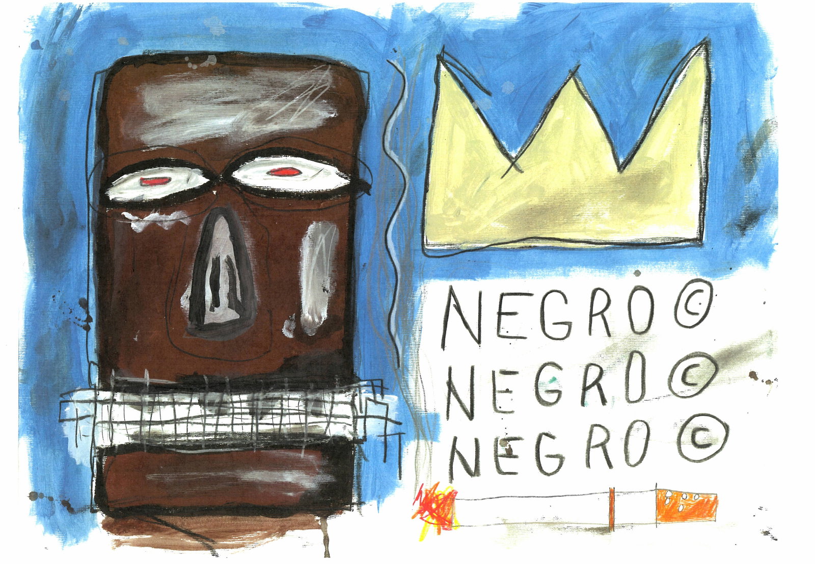 Jean-Michel Basquiat Fine Art Print on Paper. (1 of 2)
