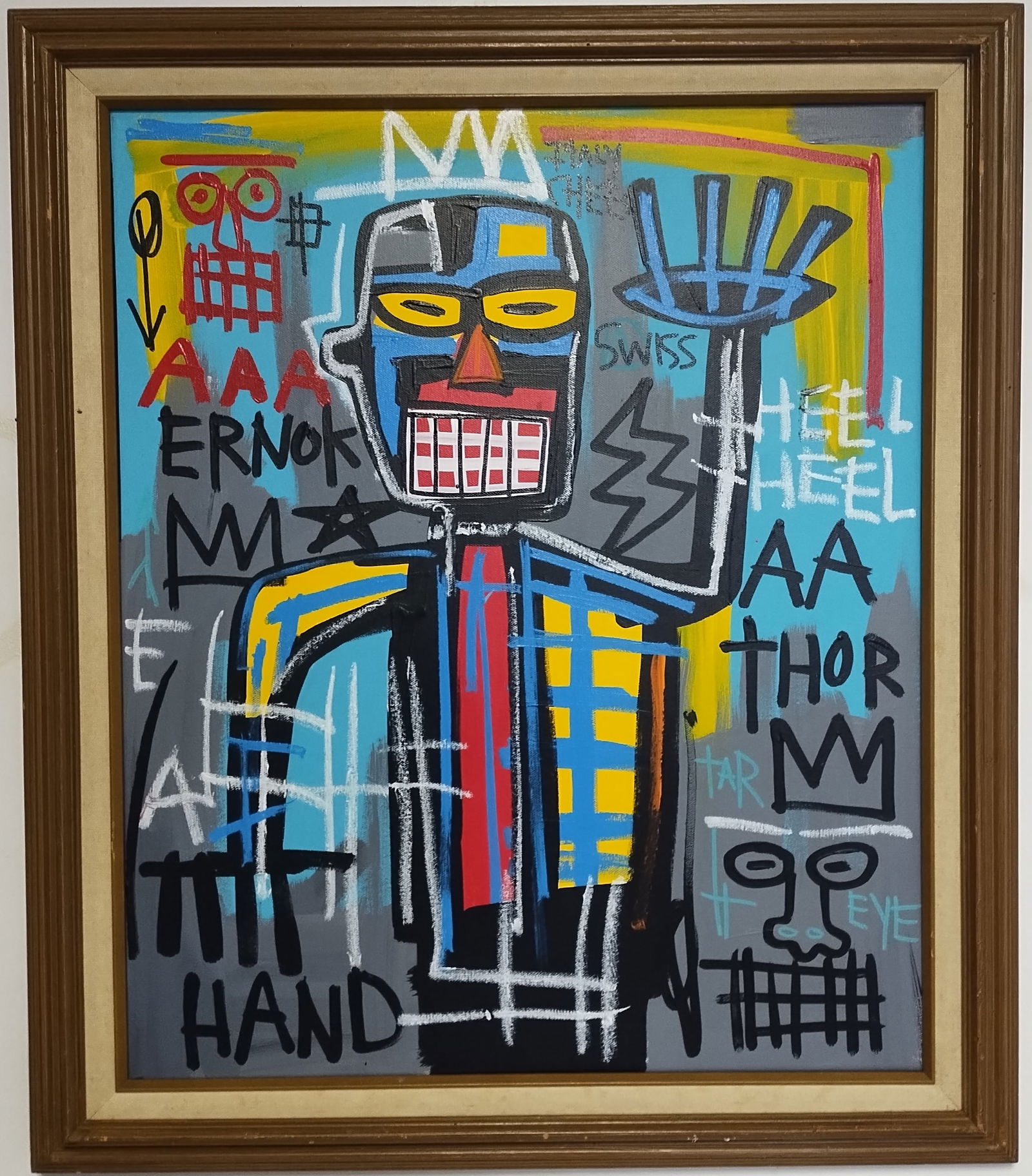 限定入手困難Jean-Michel Basquiat Eyes and Eggs Eyes and Eggs - Jean‐Michel Basquiat | The Broad