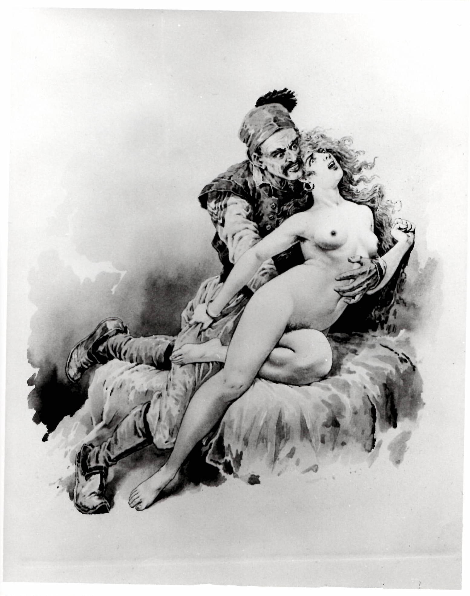 Seduction Nude & Erotic Art Photography: Seduction Nude & Erotic Art Photography Subject: Nudes & Erotic Print SILVER GELATIN PRINT SIZE:8 X 10" ACTUAL CONDTION:VINTAGE-It may have scratches, pencil or pen marks, etc.VPROVENANCE: New York-Ba