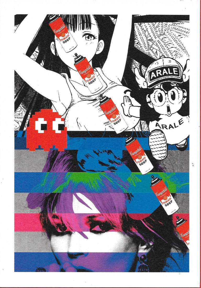 Death NYC Pop Art Lithograph W/COA - LOVE DEATH: Death NYC Pop Art Lithograph W/Certificated of Authenticity. Extra Tick Paper Size: 5 3/4 x 8 1/4 Inches. Stamped on verso. NYC Death. Excellent Condition