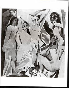 1972 Photography Pablo Picasso Artist and His Models by: 1972 Photography Pablo Picasso -Les Demoiselles d\'Avignon - by Pablo Picasso Painting -- Stamped on verso. Provenance: New York-based Photography Collector.Approx Size: 10 x 8 inches. Photo may have