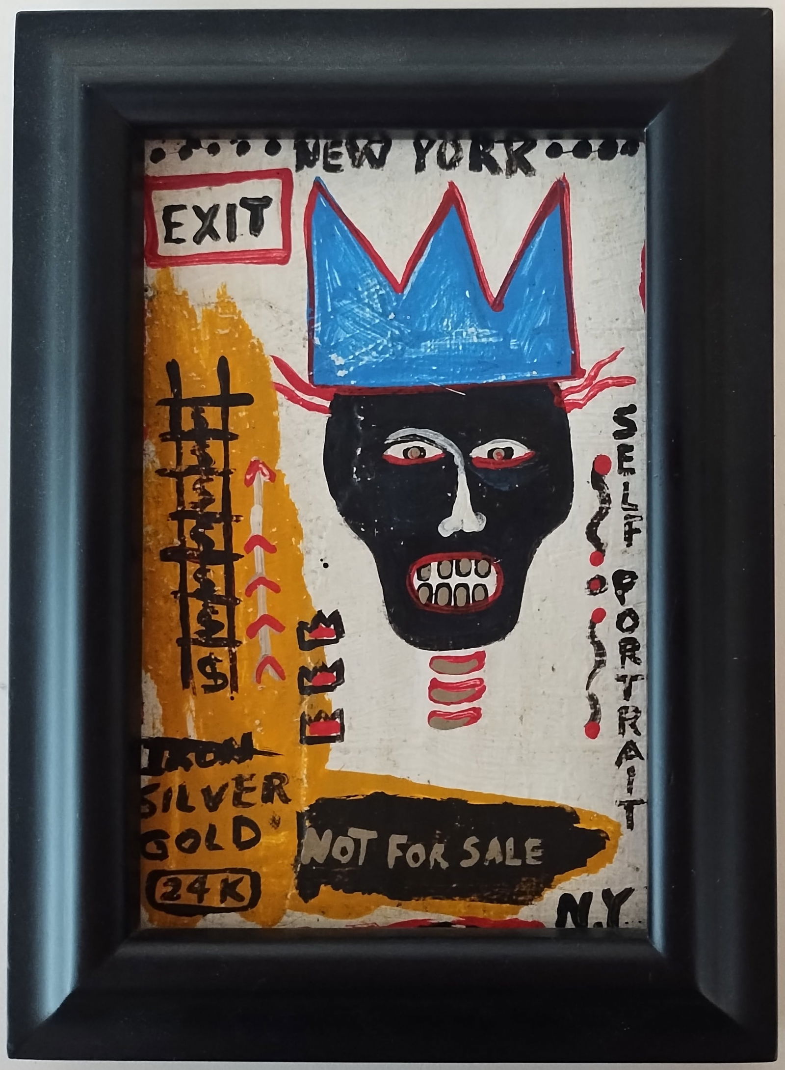 JEAN-MICHEL BASQUIAT SOUVENIR SUBWAY ART POSTCARD COLLECTION (1 of 5)