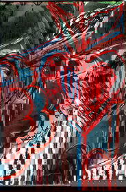 Original J. Rivera. Mixed Media Art Painting On Paper: Original J. Rivera. Mixed Media Painting On Paper. Painting: 6 x 4 inches. Good Condition see Photos. WE PACK & SHIP FOR YOU. WE TAKE CARE OF THE SHIPPING SERVICES IN HOUSE.