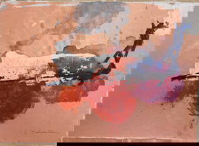 Vintage Canvas Signed Frankenthaler, Modern Old 20th Century Art, Modern Art: Vintage Canvas Signed Frankenthaler, Modern Old 20th Century Art, Modern Art. Approx Canvas SIze: 25 x 19 inches. See Photos as part of the description. Sold in the style of, After. Good vintage condi