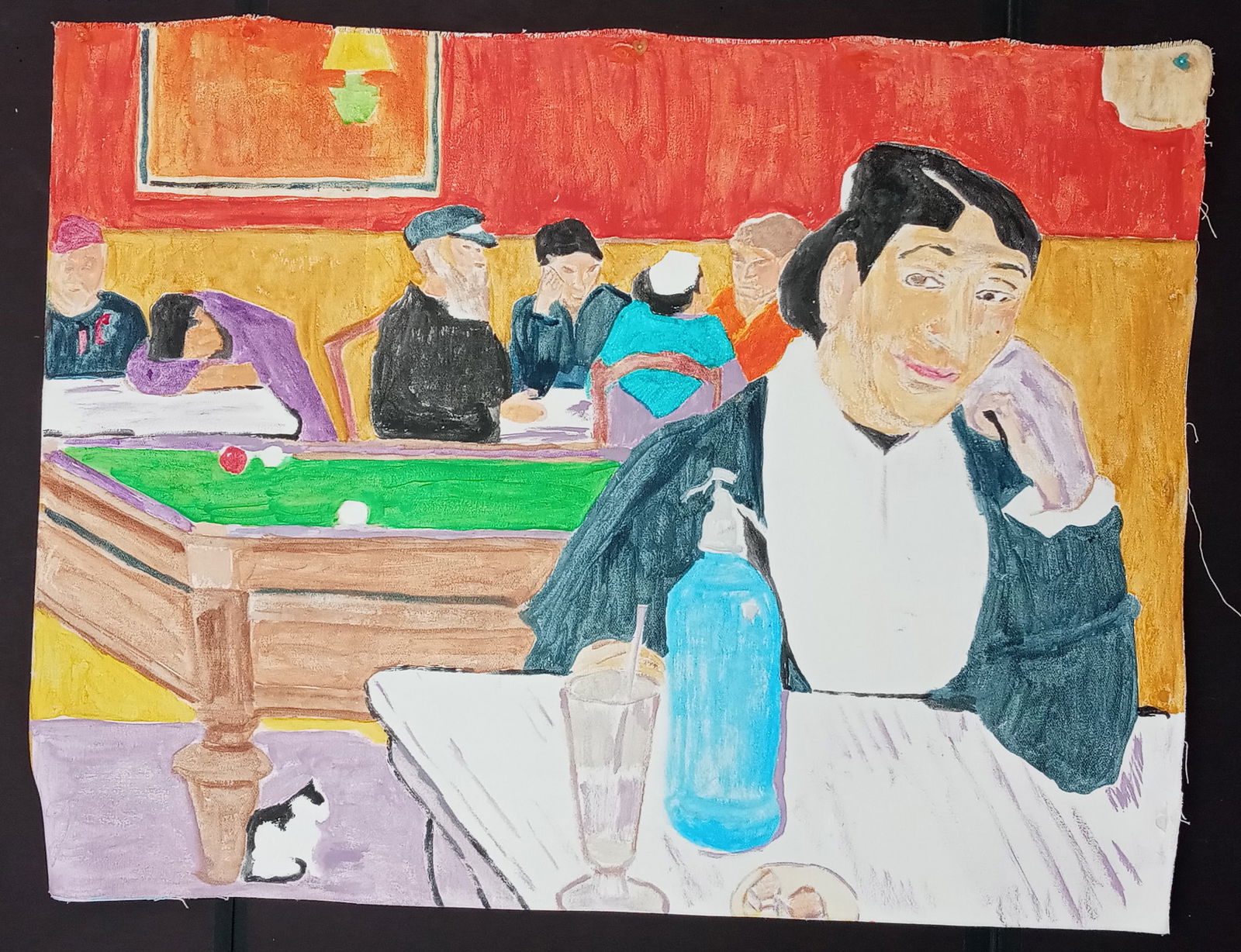 Paul Gauguin Unsigned Painting on Canvas (1 of 4)