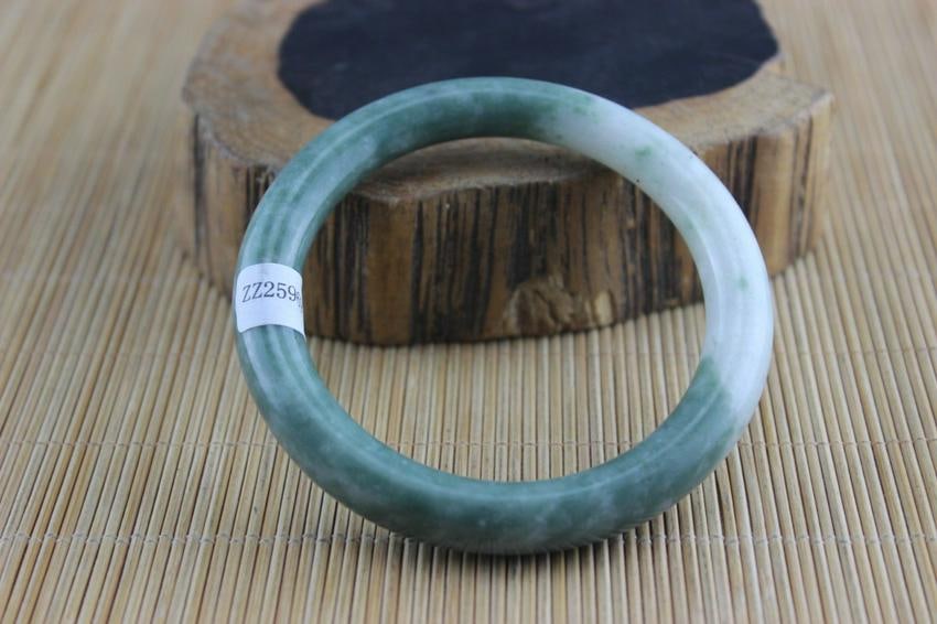 Certificated Natural Green Jade Hand-Carved Bracelet Gr (1 of 3)