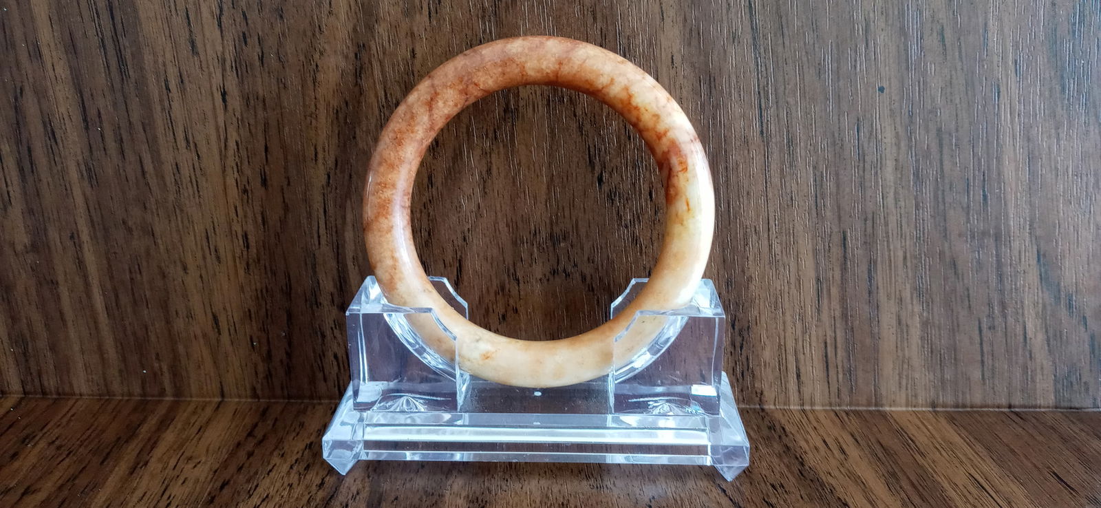 Natural White Jade Bangle Bracelet .Untreated Genuine (1 of 3)