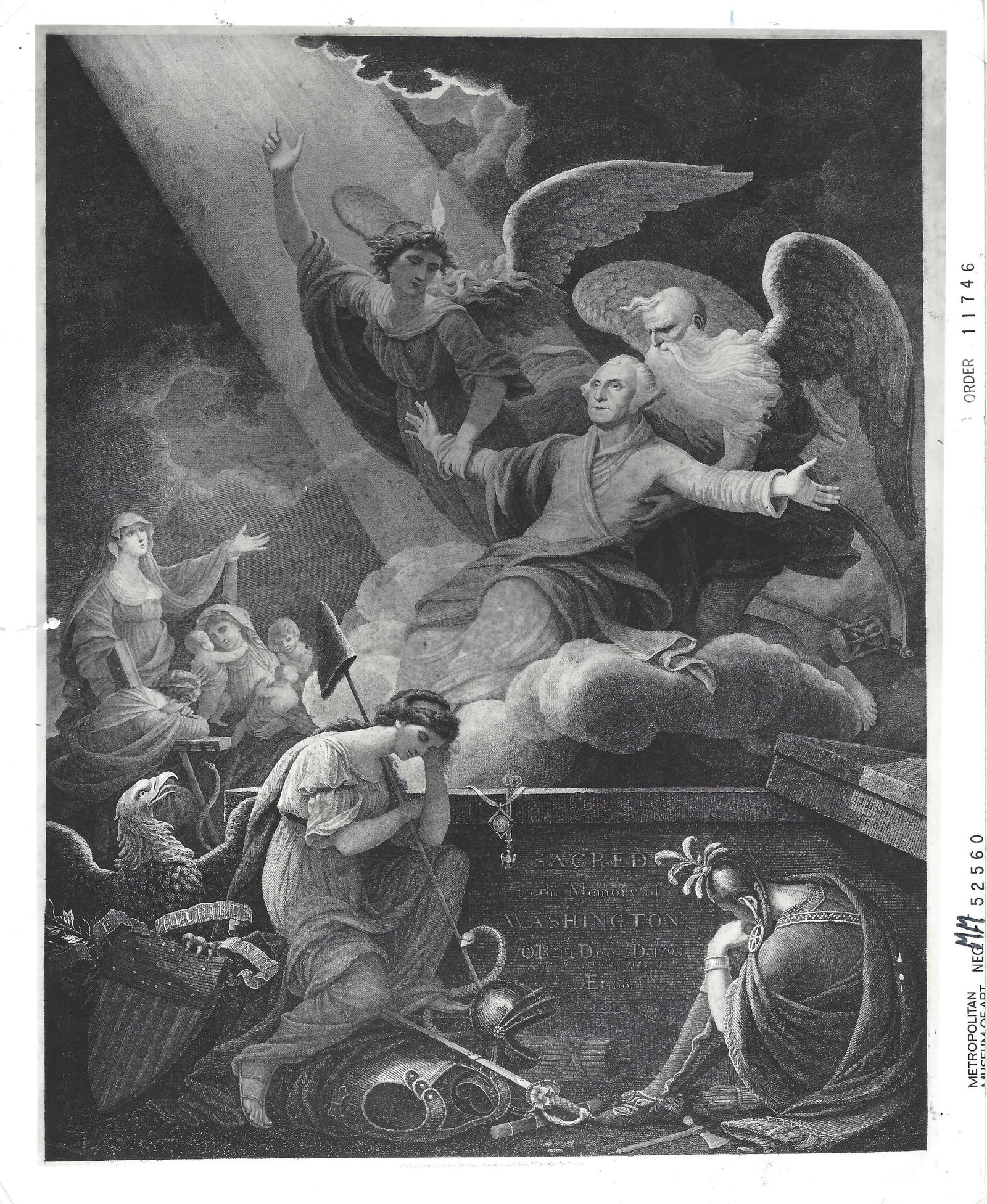 1975 Photo "Apotheosis of Washington," on loan from MOMA to SI Museum (1 of 2)