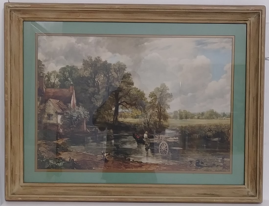 Vintage John Constable Framed Print ( Haywain) (1 of 6)
