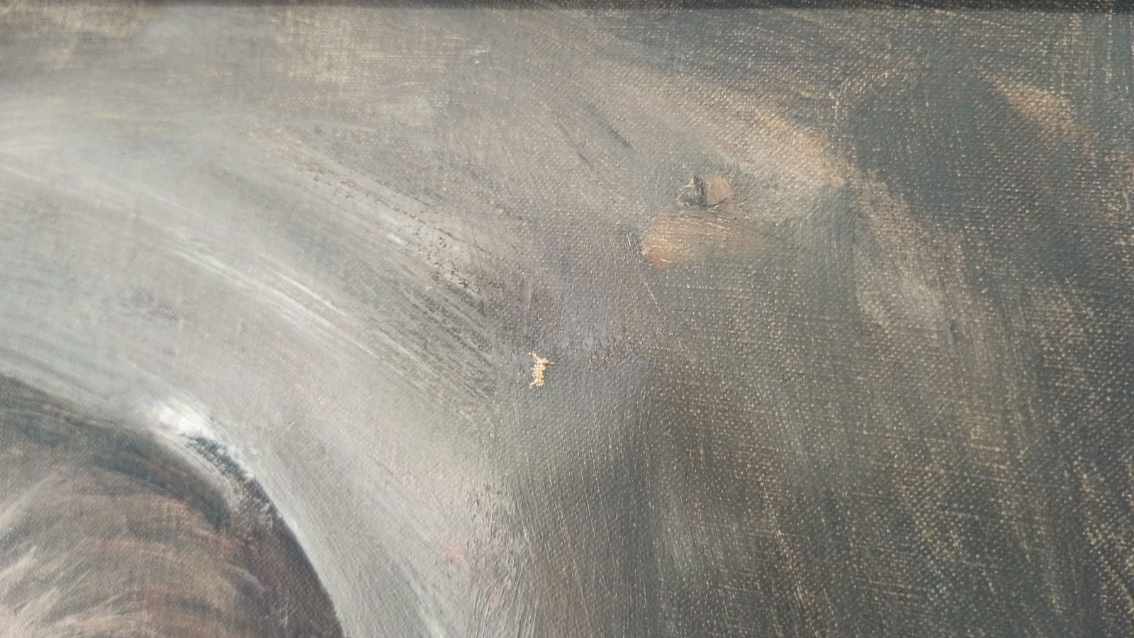 Oil Painting on Canvas Portait Framed: Oil Painting on Canvas Portait Framed Approx Painting Size: 20 x 24 Inches Approx Frame Size: 26 1/2 x 30 1/2 x 2 Inches .Good condition. See photos as part of the description. We pack & Ship for you.