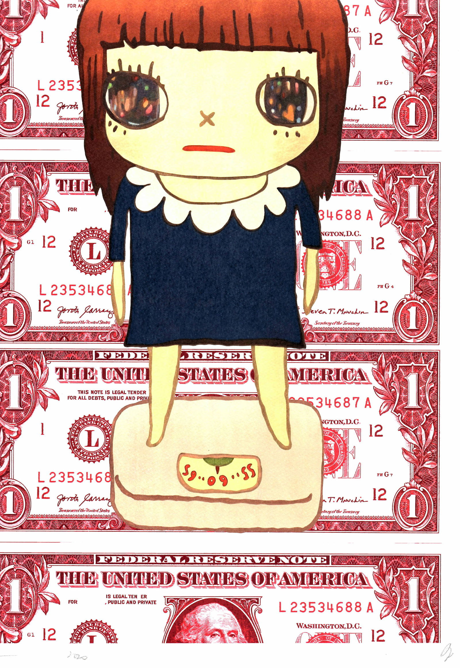 Death NYC Pop Art Graffiti Master Artist Lithography Print W/COA. (1 of 1)