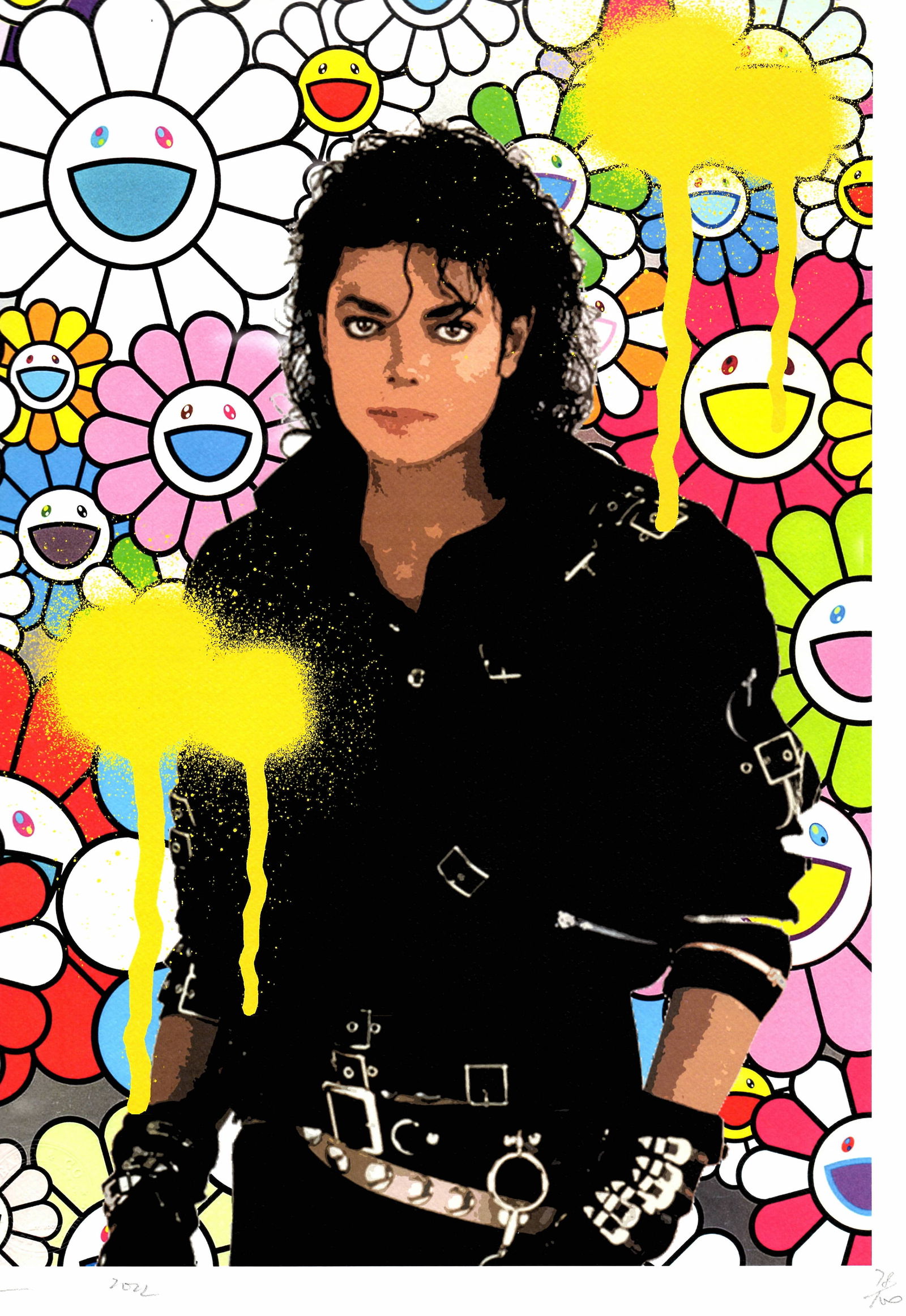 Death NYC Pop Art Graffiti Master Artist Lithography Print W/COA. (1 of 2)