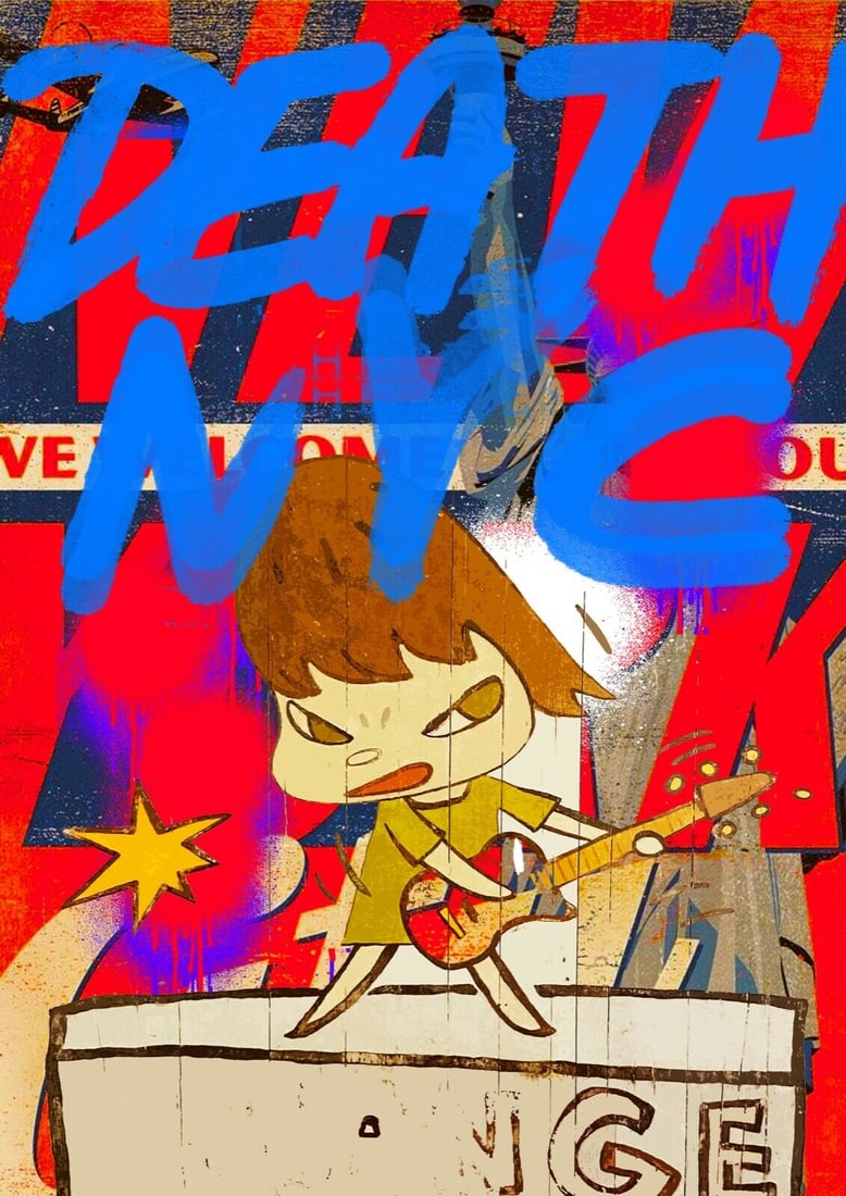 NYC Death Pop Art Lithograph Print W/ COA (1 of 1)