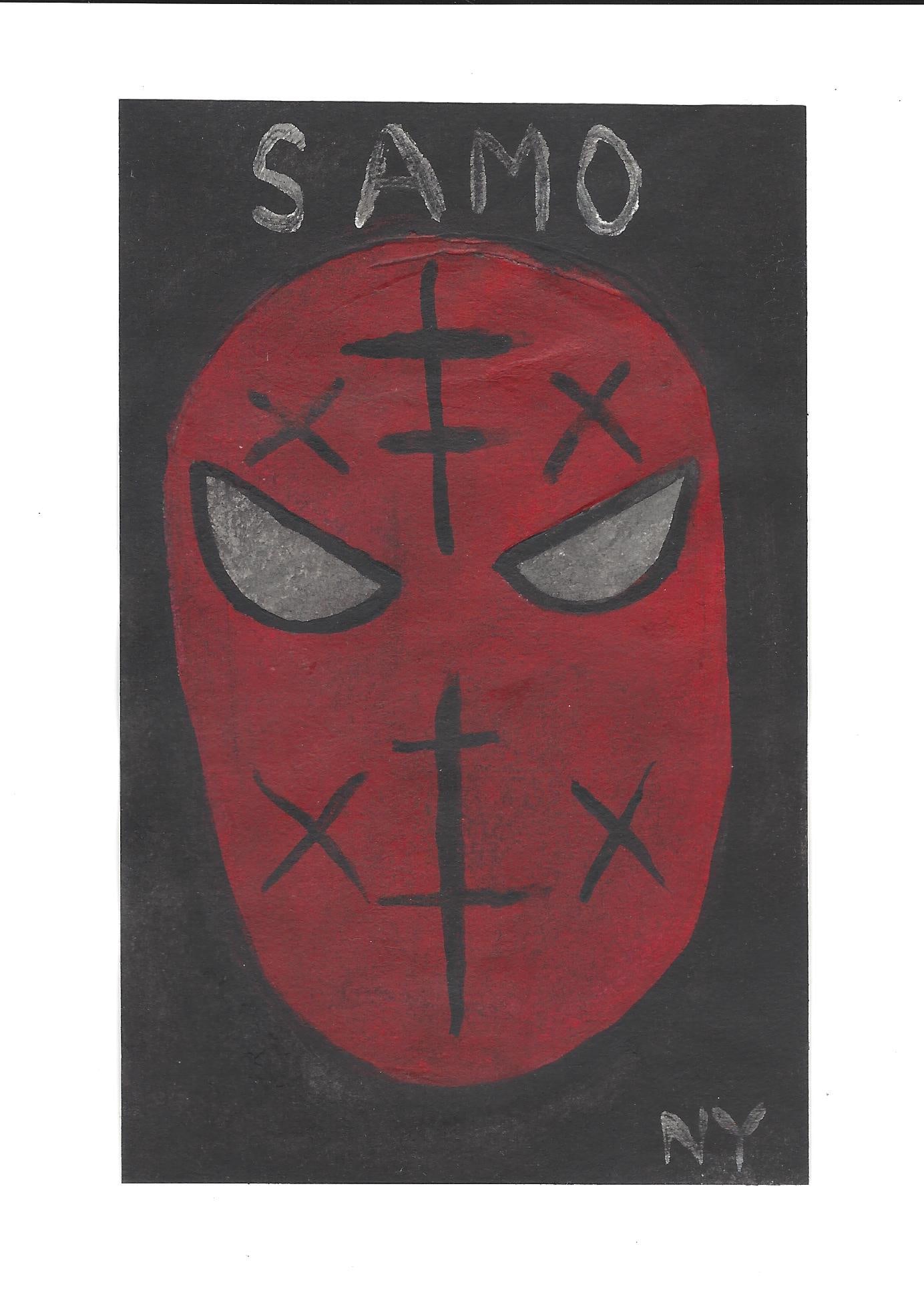 JMB Signed - NYC-SAMO - Painting Souvenir Subway Art Postcard Collection (1 of 2)