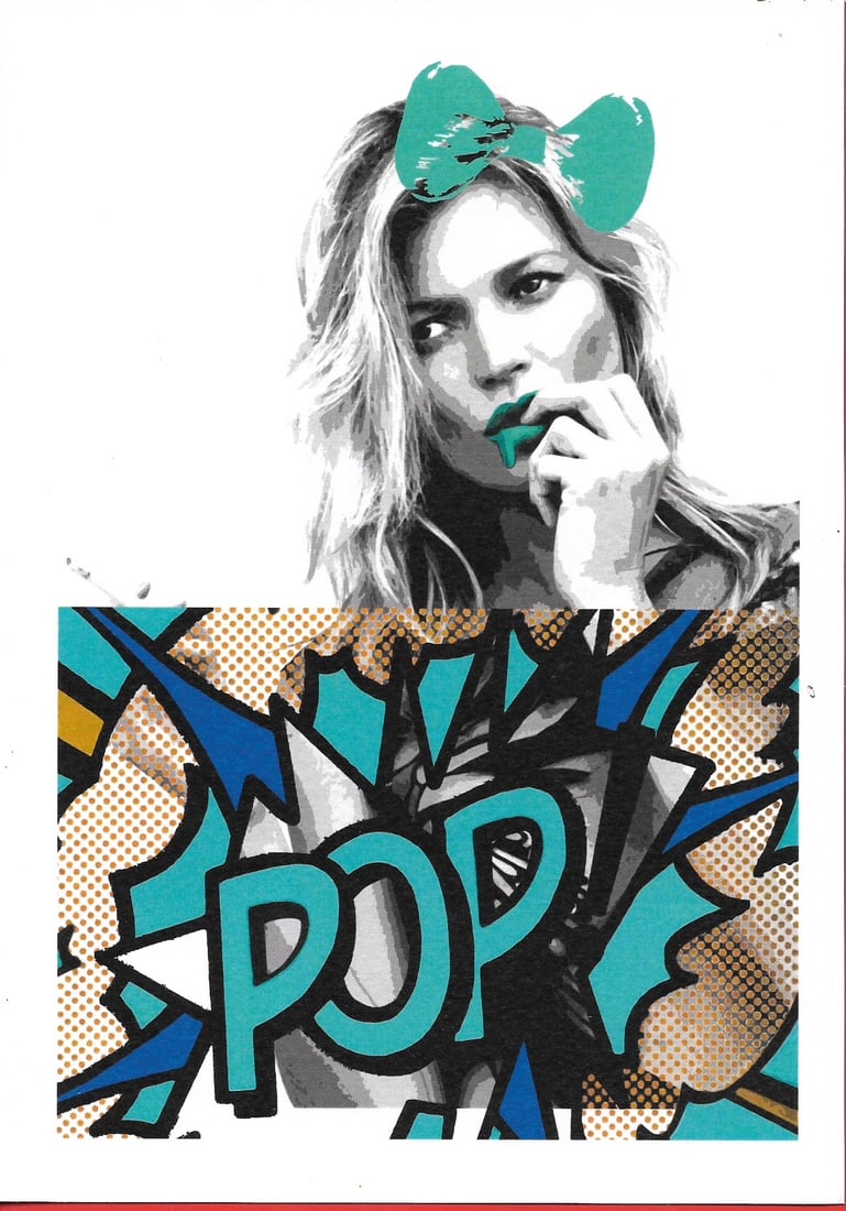 Death NYC Pop Art Lithograph W/ COA Gold Seal (1 of 1)