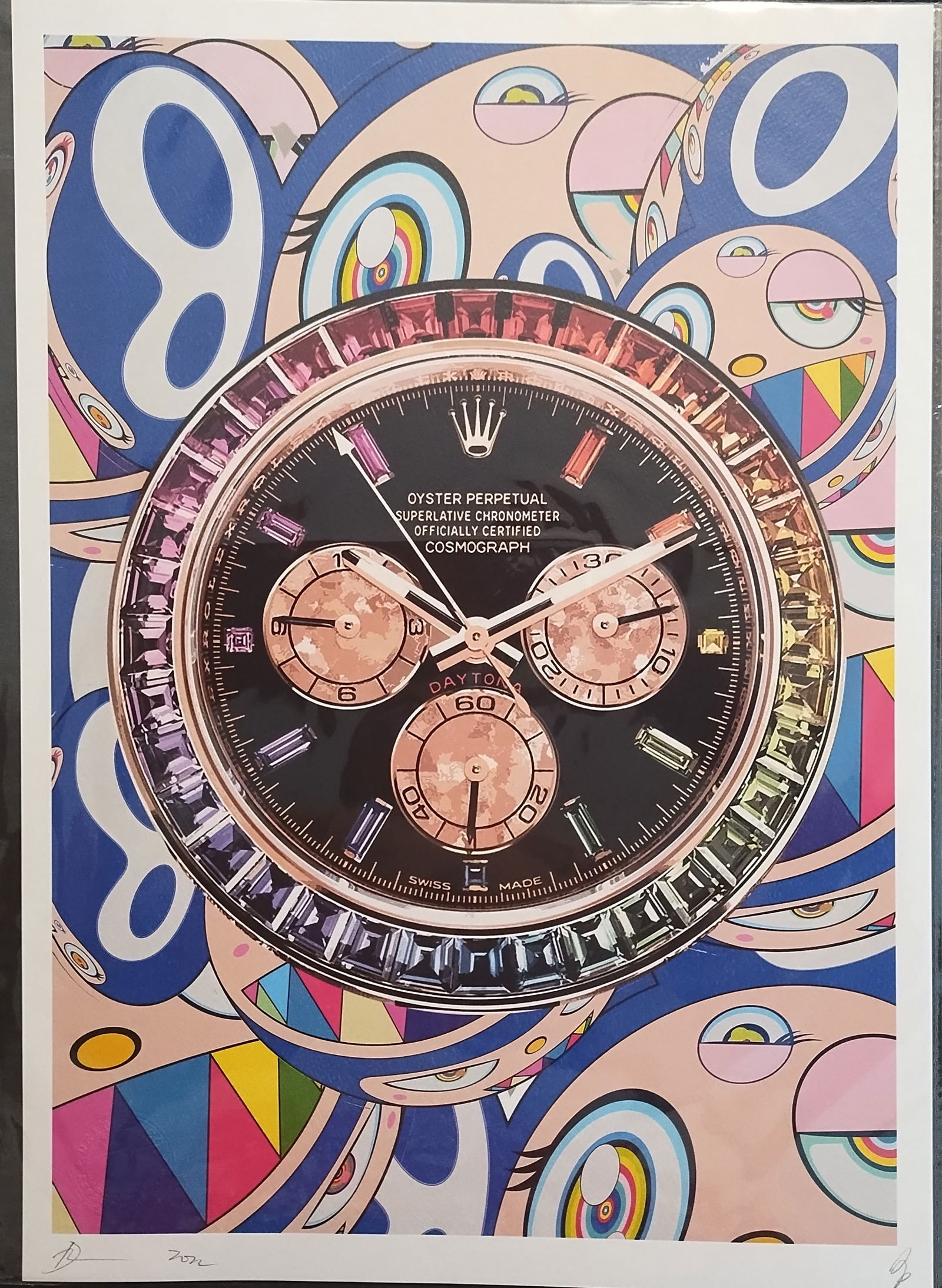 Large Pop Art Lithograph Print W/COA: Large Pop Art Lithograph Print W/COA. Size: 12 1/2 x 17 1/2 Inches. Excellent Condition.SEE PHOTOS as part of the description. Good condition. We pack & Ship for you. We take care of the shipping serv