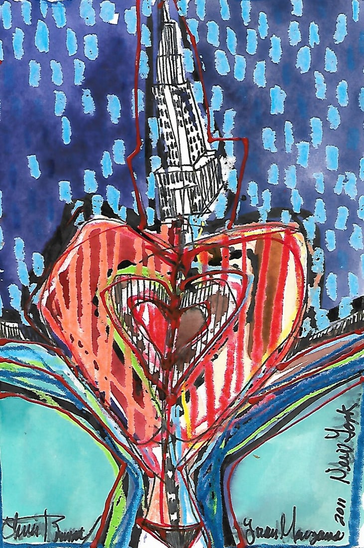 Large Pop Art Lithograph Print W/COA (1 of 2)