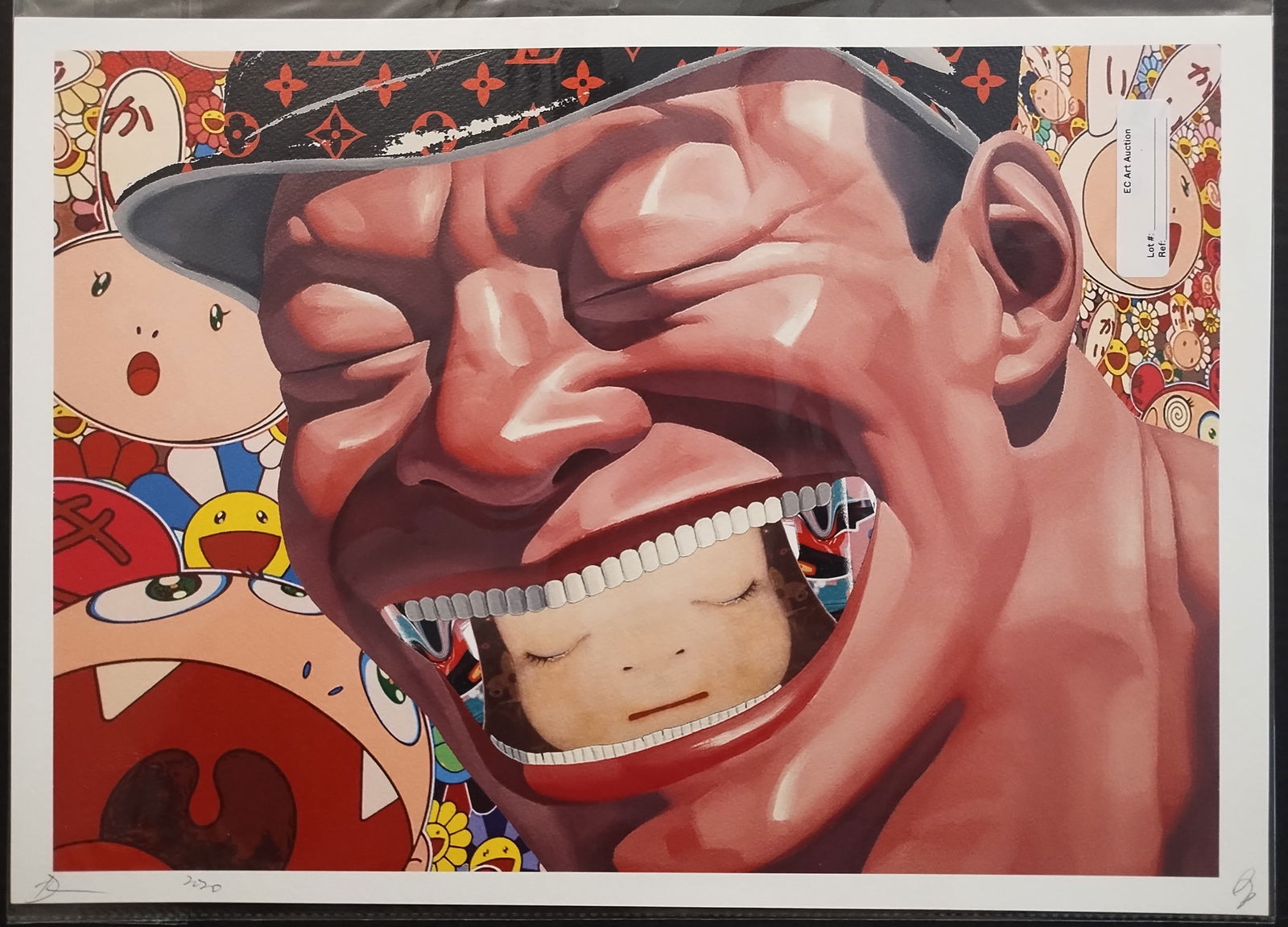 Large Pop Art Lithograph Print W/COA and Seal of Authenticity (1 of 1)