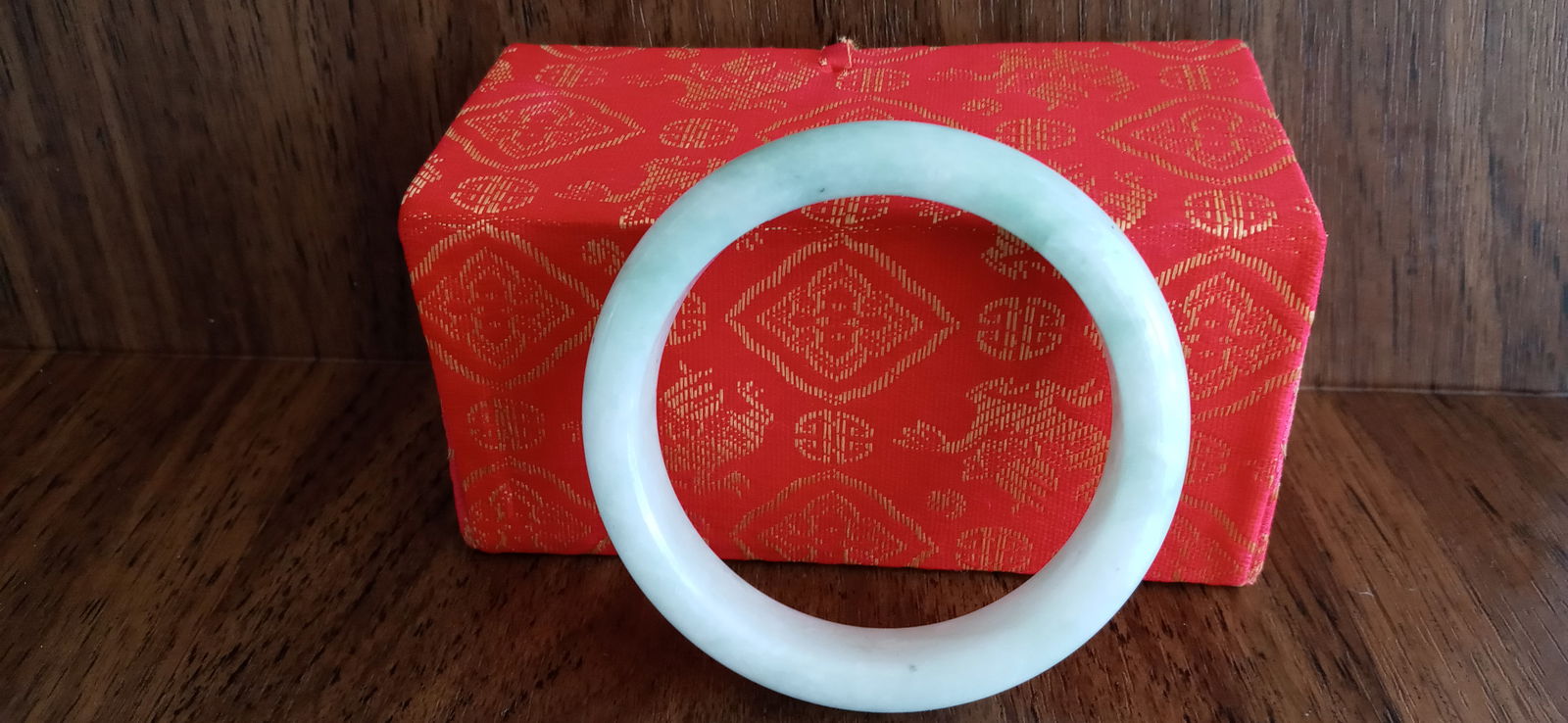 Natural Jadeite Jade Burmese AA Bangle Bracelet (1 of 3)