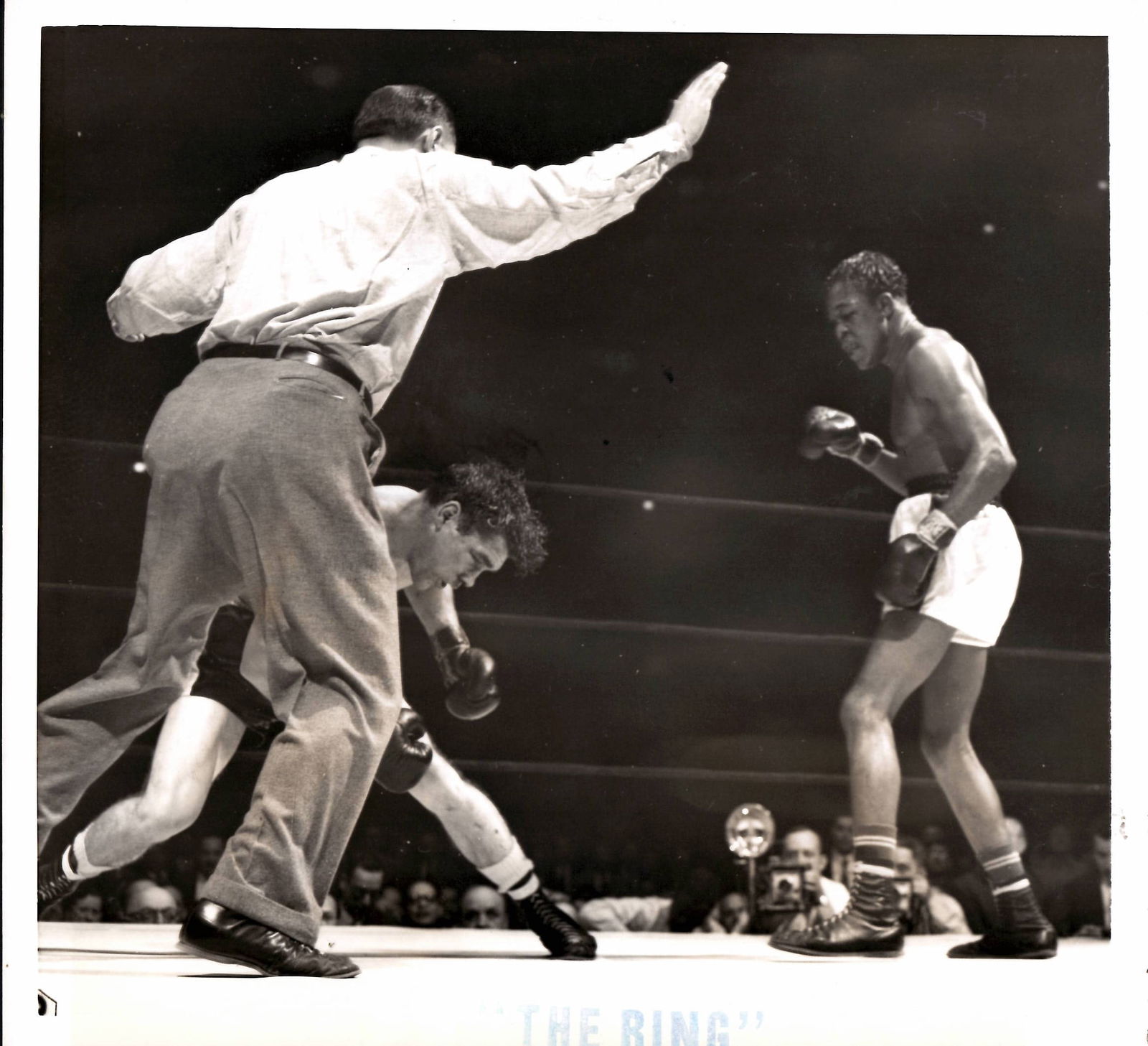 1951 Kid Gavilan vs Ruby Goldstein.Boxing Photography (1 of 2)