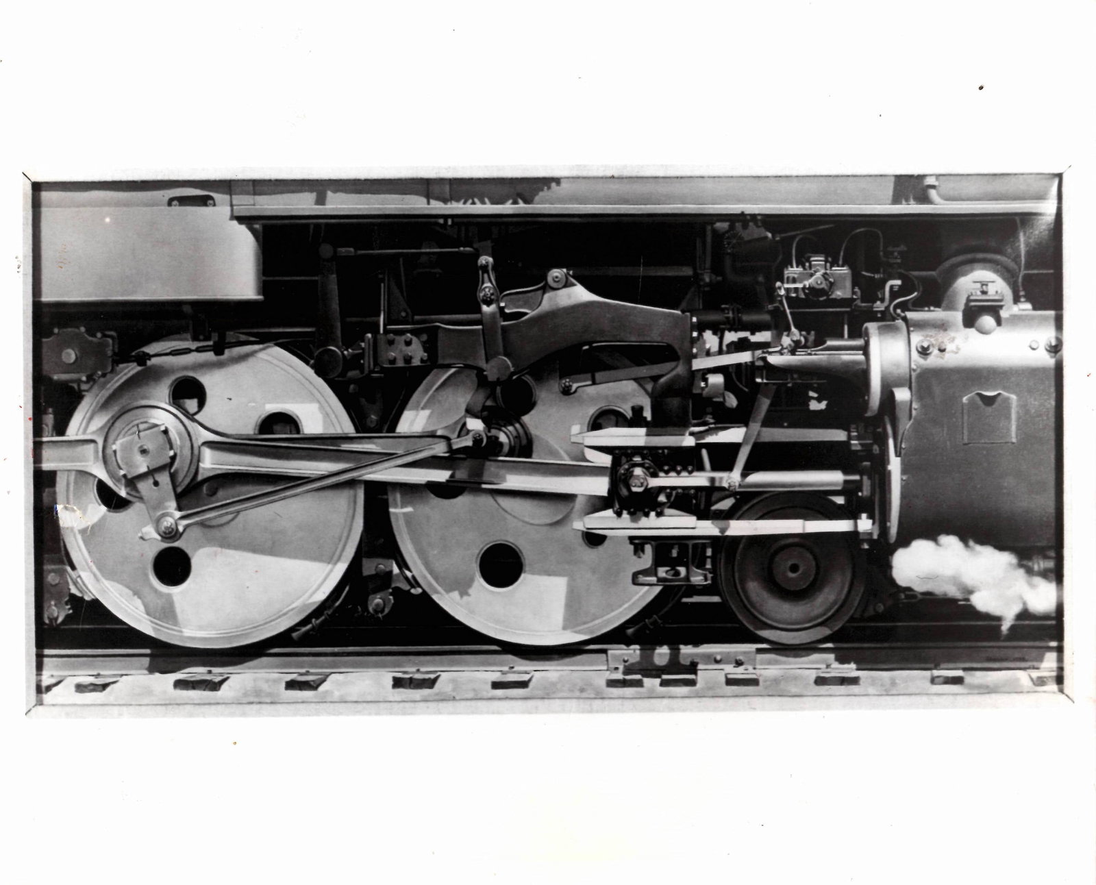 Charles Sheeler Rolling Power, 1939 Photography: Charles Sheeler Rolling Power, 1939 Photography.Philadelphia Museum Exhibit. Approx Size: 10 x 8. Good condition . Provenance: New York-Based Photography Collector & Curator - Collection of Rare