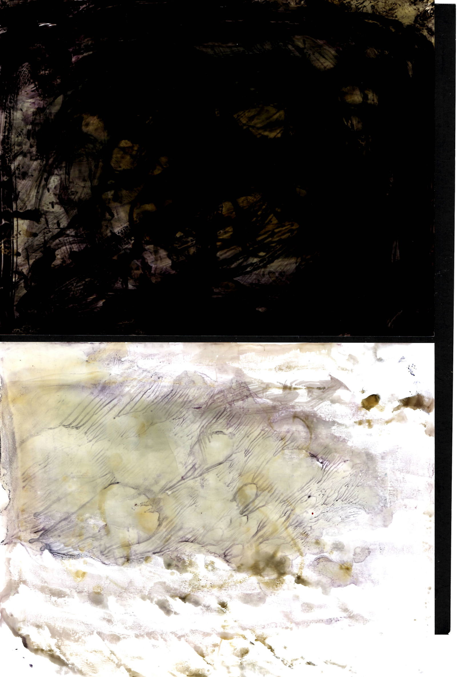 Lot of 2 Abstract Experimental Photography Print Techniques (1 of 2)