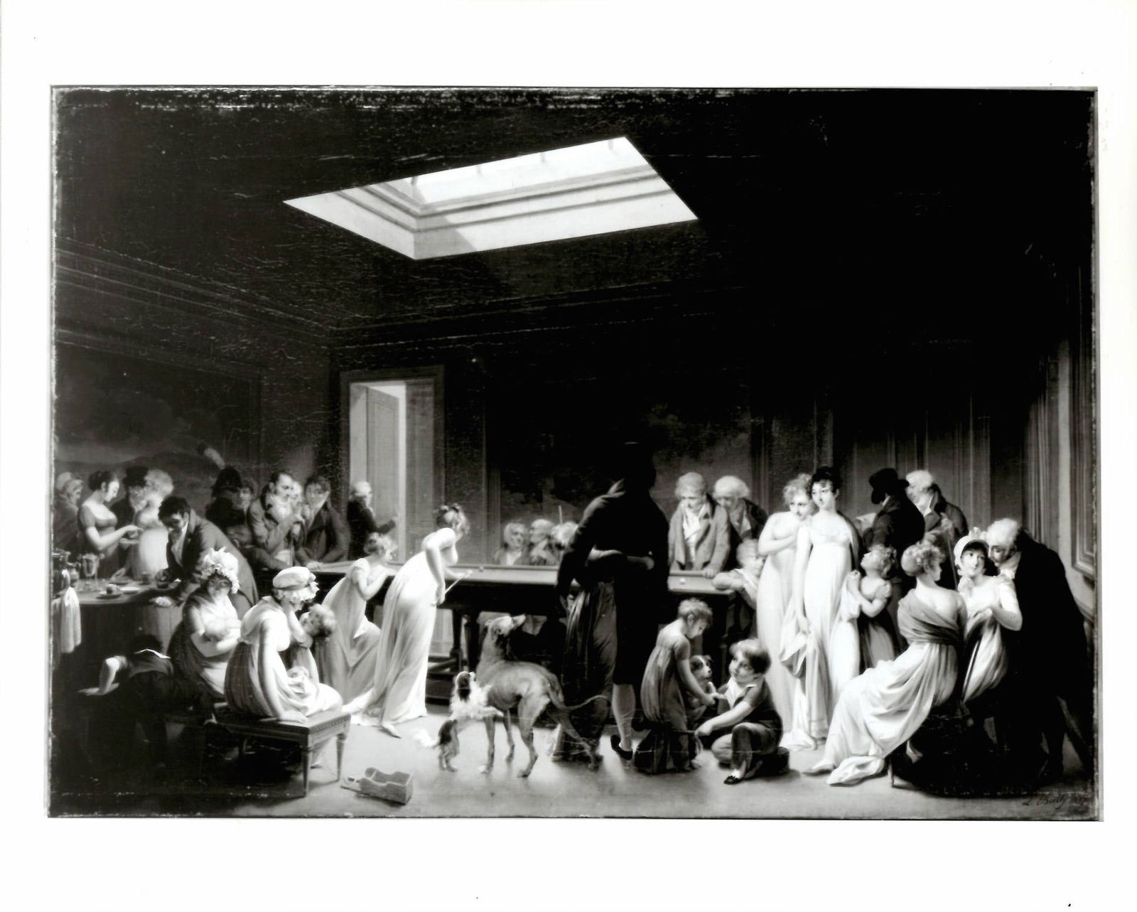Louis Leopold Boilly Photo Metropolitan Museum: Louis Leopold Boilly Paintiing NYC Photo Exhibit Metropolitan Museum of art .Labeled on the verso Approx Photo size:8 x 10 inches