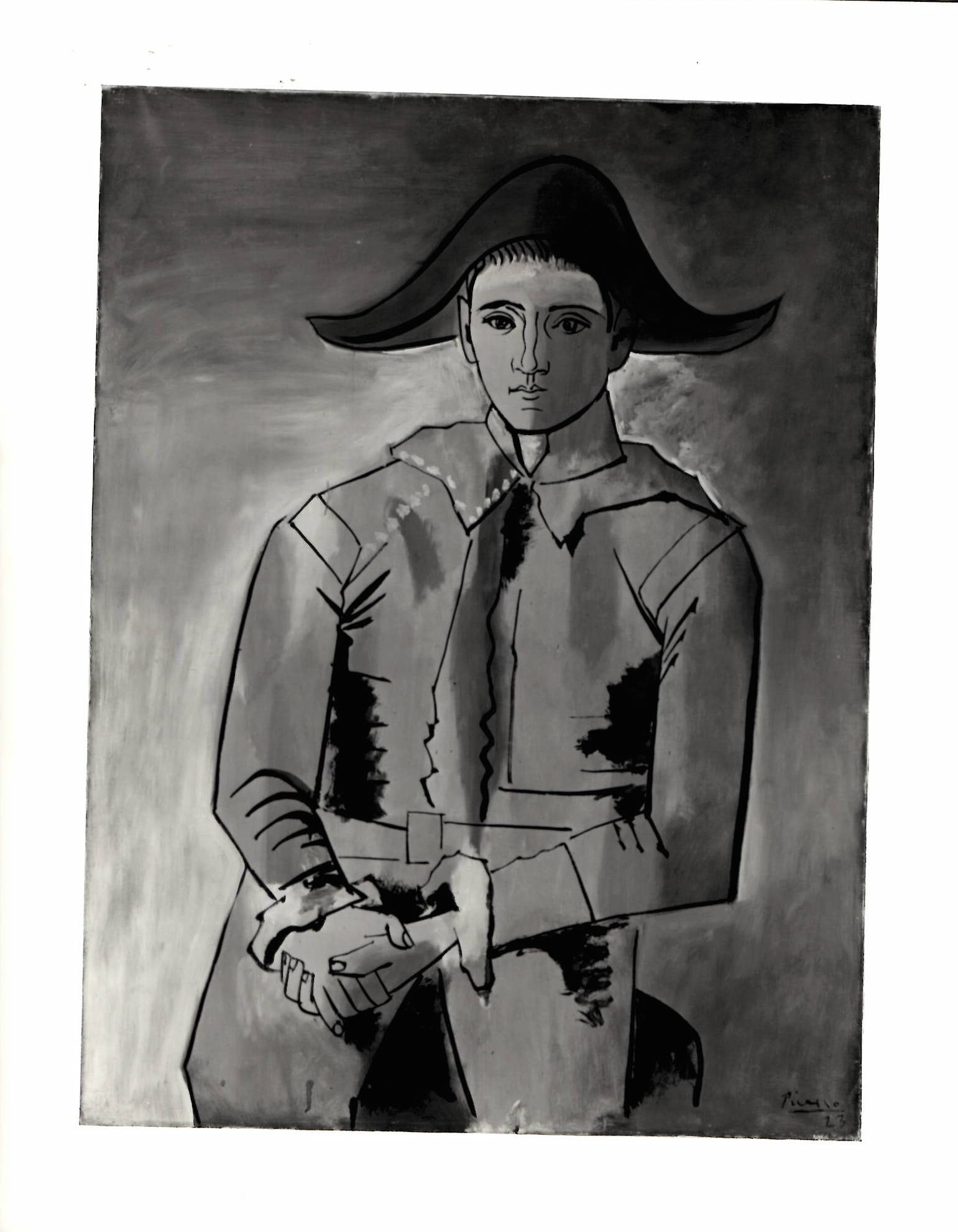 Pablo Picasso Photo Arlequin 1923 Master Piece Collecti (1 of 2)