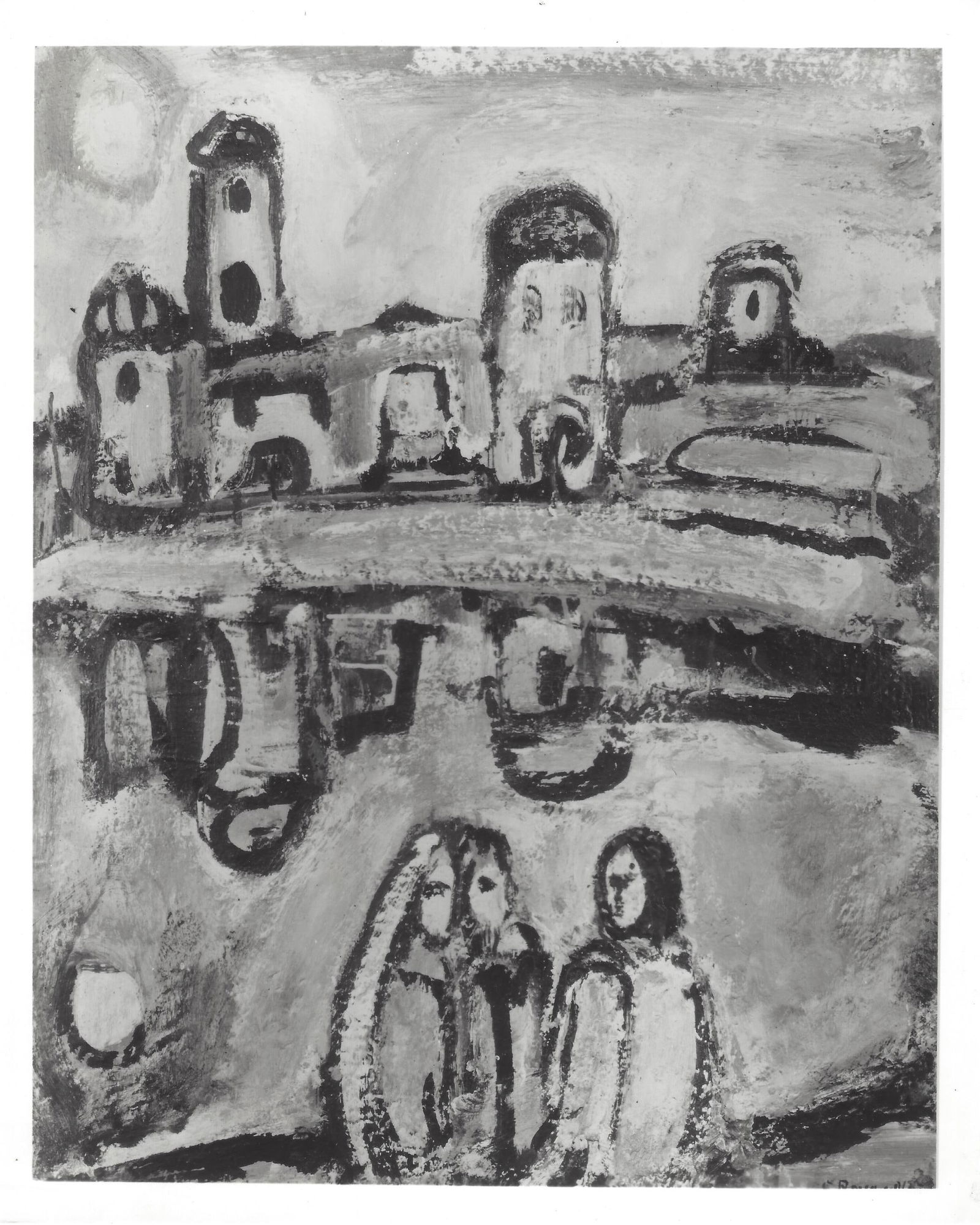 Roualt 1968 Art Moderne Photo Collection: Roualt 1968 Art Moderne Photo Collection Exhibition.Labeled on the Verso Approx Photo size:10 x 8 inches