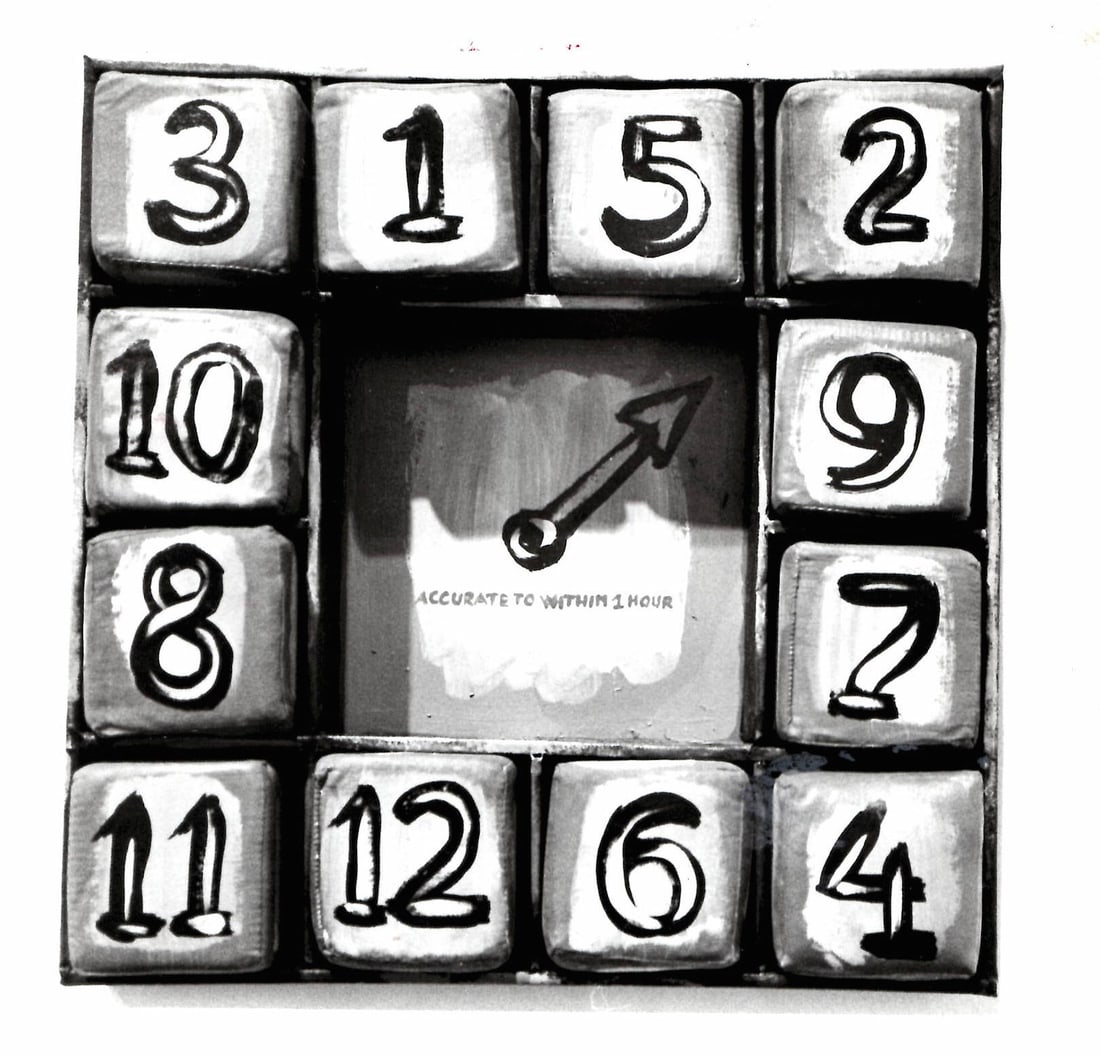 1989 Photo Rimma Gerlovina Clock MIT List Visual Center (1 of 2)