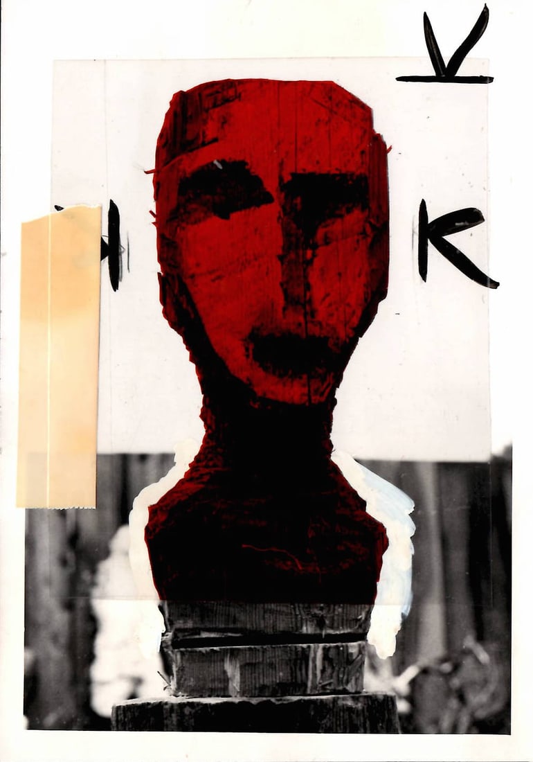 1973 Photo Uncertain Reminder Sculpture By Dan Snyder (1 of 3)