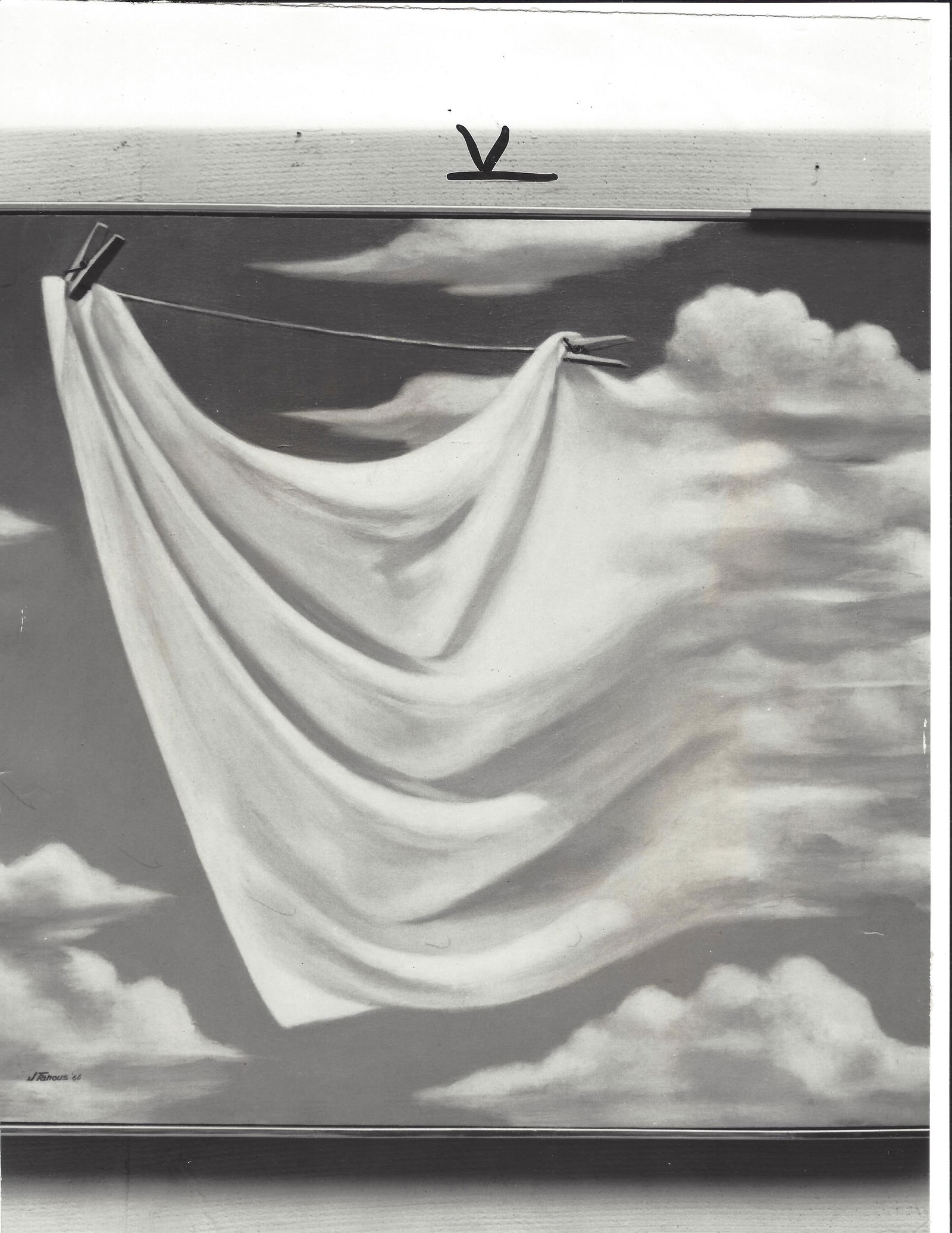 1967 Photo Cloudy Monday Painting By Joseph Tanous (1 of 2)