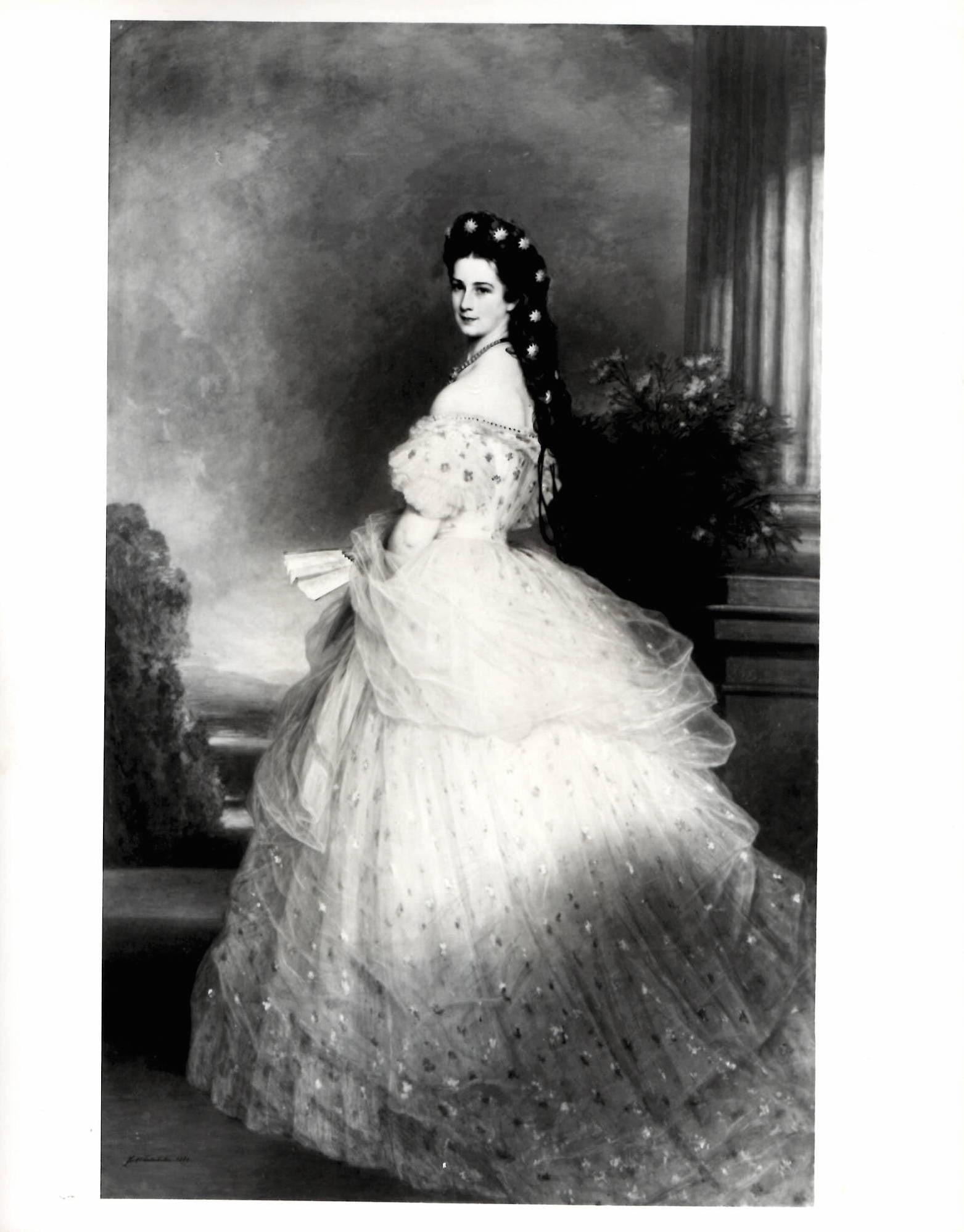 Franz Winterhalter Painting Elizabeth of austria Photo (1 of 2)