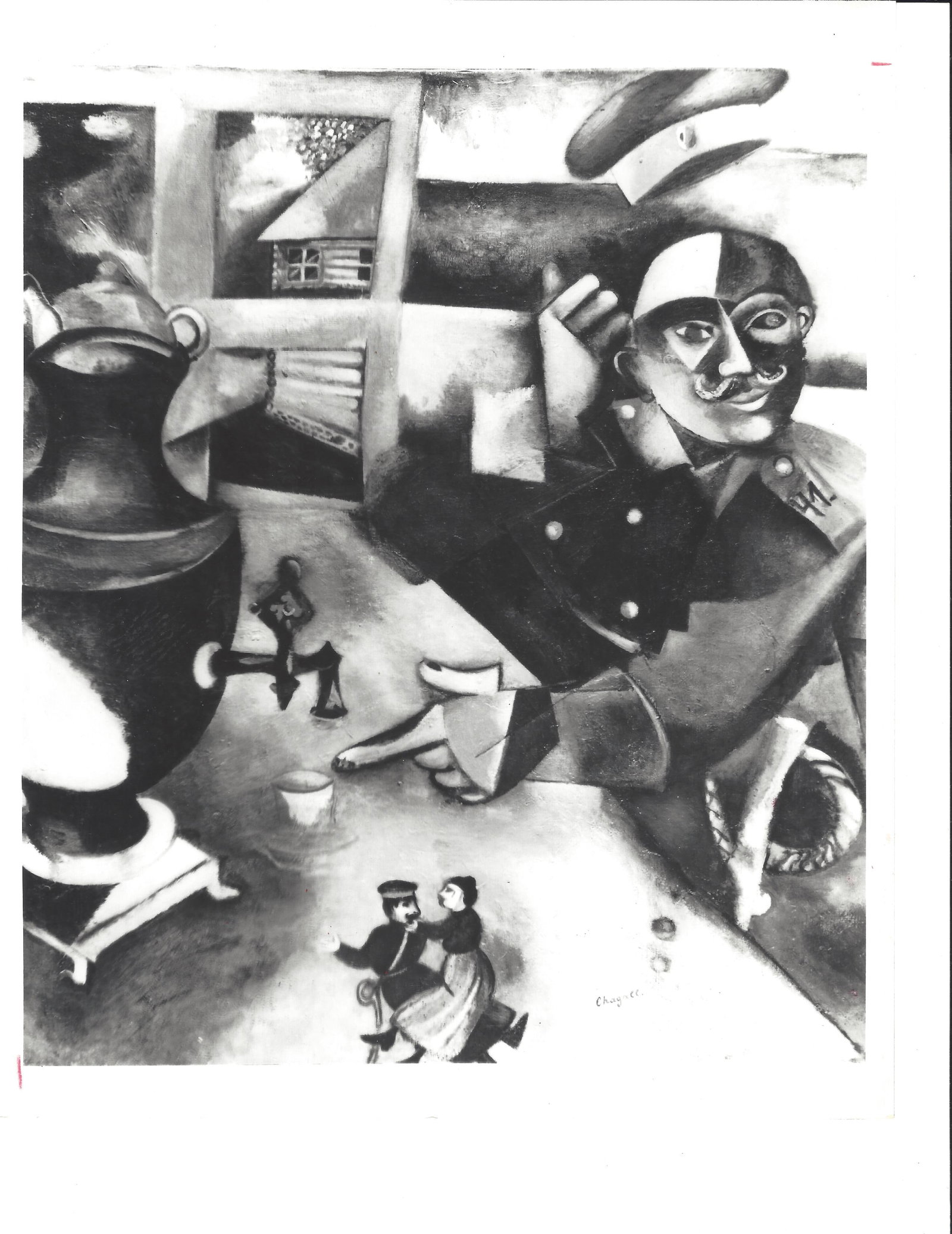 Marc Chagall Photo "The Soldier Drinks" painting. (1 of 7)