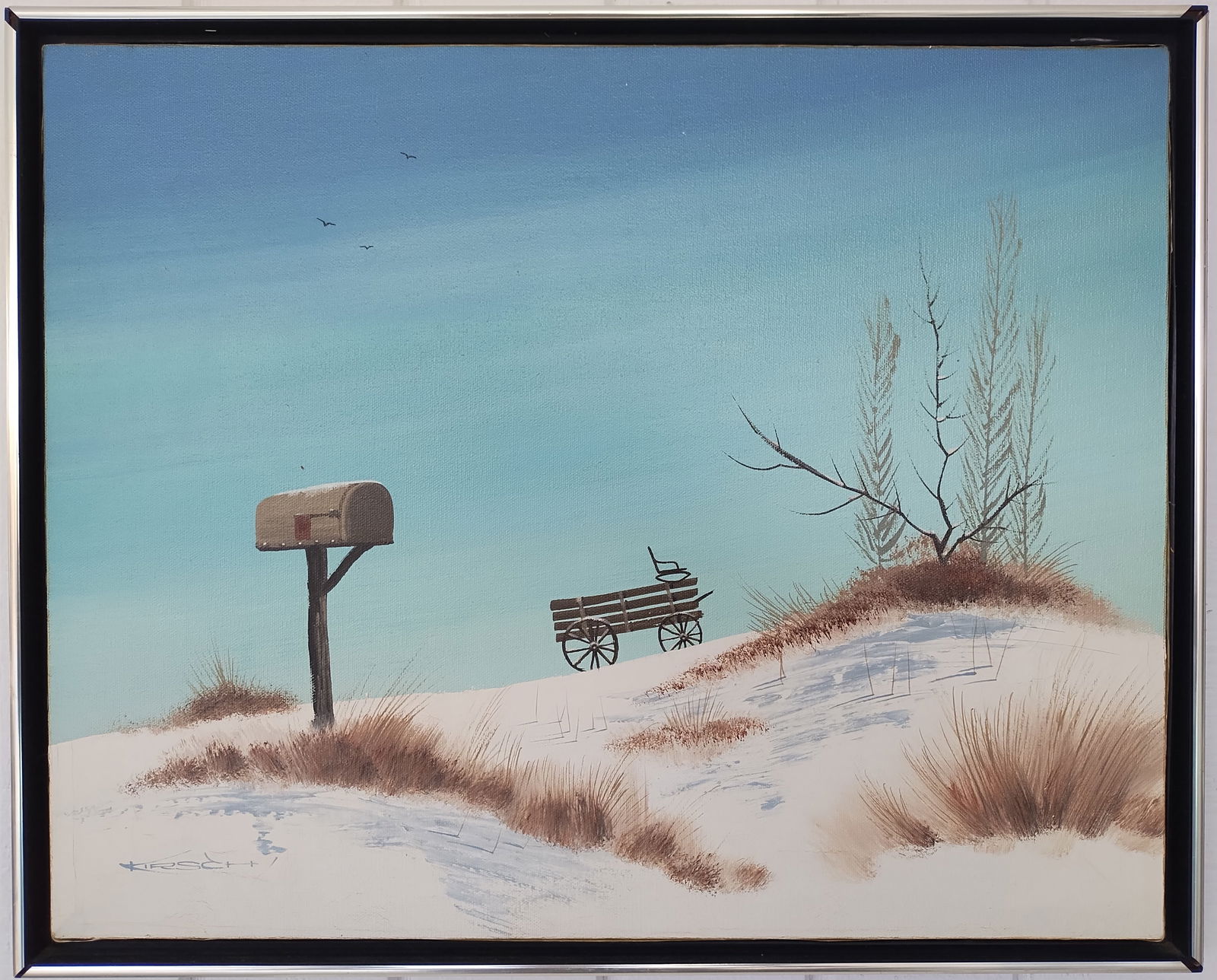 Original Oil Painting on Canvas by Austrian Artist John Kirsch (1895-1977): Original Oil Painting on Canvas by Austrian Artist John Kirsch (1895-1977).Approx Painting Size: 20 x 16 Inches.Approx Frame Size: 21 x 17 x 2 Inches. We pack & Ship for you, We take care of the shipp