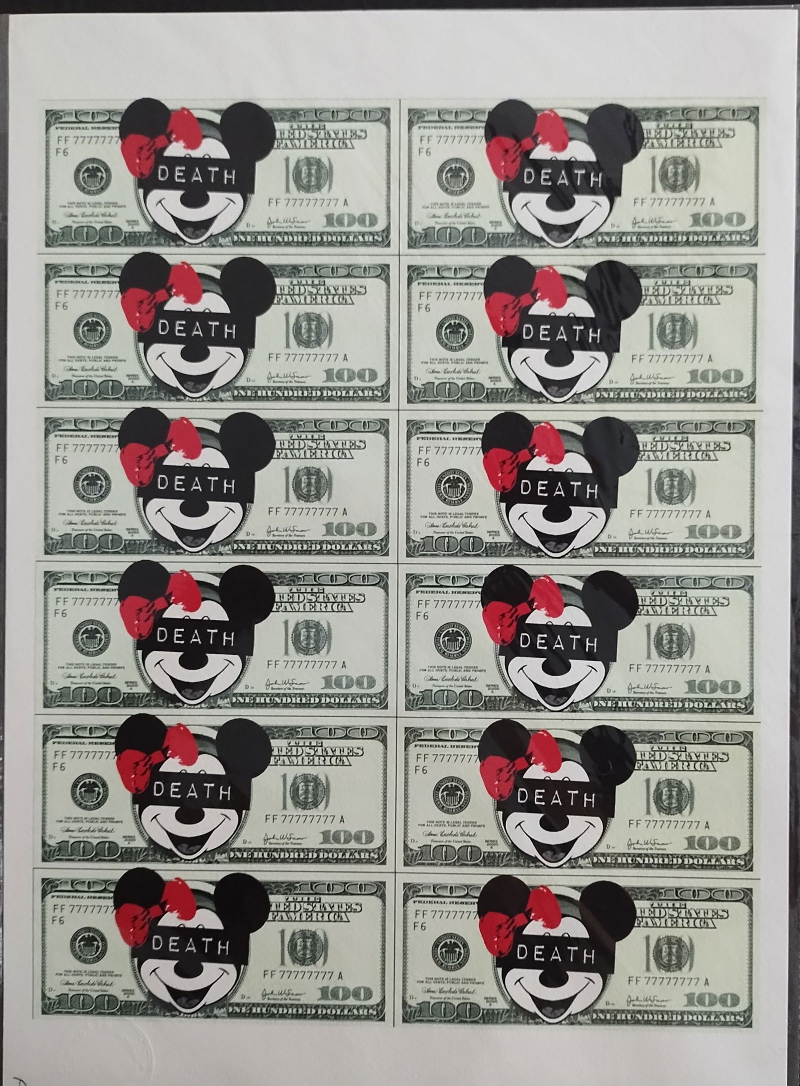 Large Pop Art Lithograph Print W/COA: Large Pop Art Lithograph Print W/COA. Size: 12 1/2 x 17 1/2 Inches. Excellent Condition.SEE PHOTOS as part of the description. Good condition. We pack & Ship for you. We take care of the shipping serv