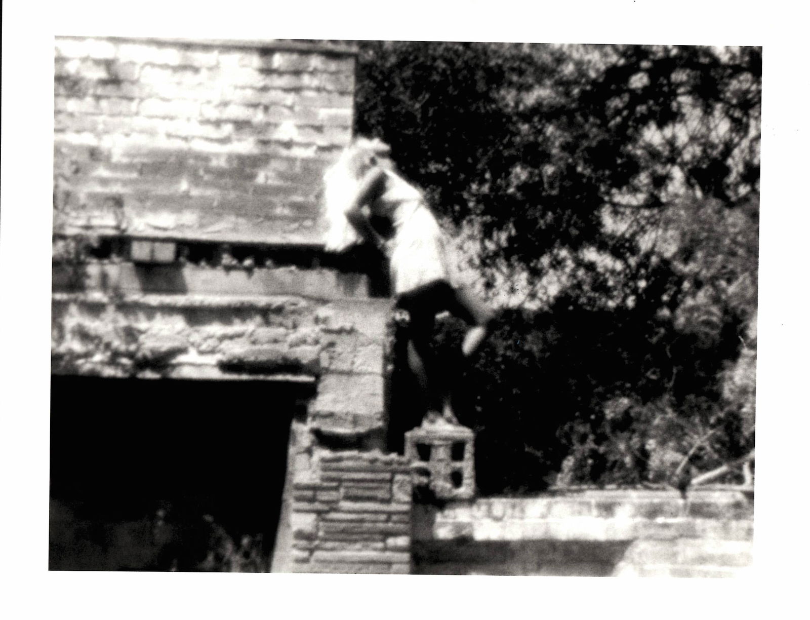 XL Original 1989 B&W Photographic Artistic Photo Effects.P: XL Original 1989 B&W Photographic Artistic Photo Effects.Photography. Provenance: New York-based Photography Collector. Approx Size: 14 x 11 inches. Stamped and signed on reverse. Photo may have bent