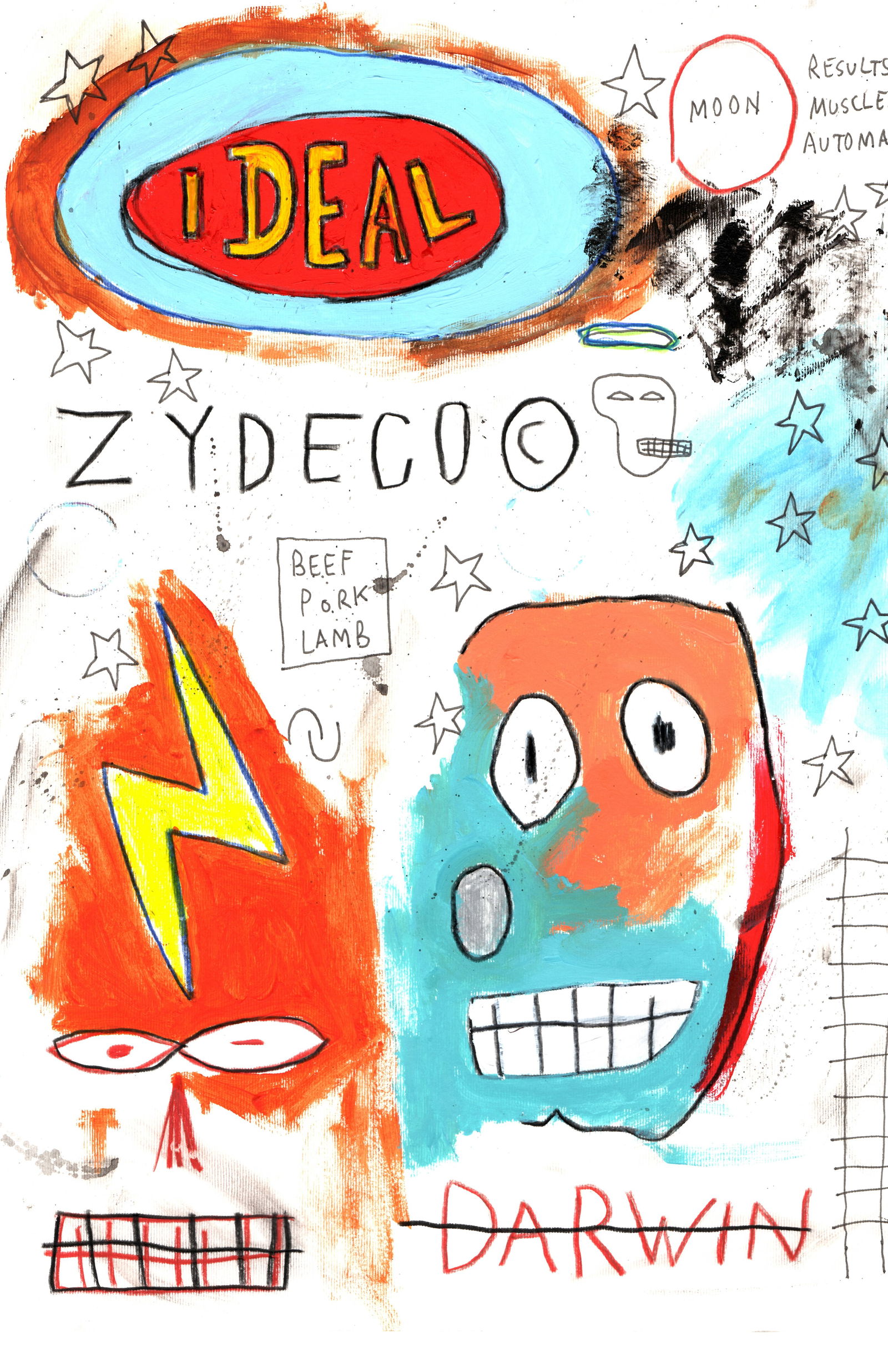 Jean-Michel Basquiat - IDEAL - Fine Art Print on Paper: Jean-Michel Basquiat – Fine Art Print on Paper Print Large Size: 11 x 17 inches Paper Type: Heavy Cardstock with embossed stamp Condition: Good Shipping: We pack and ship in-house for your convenien