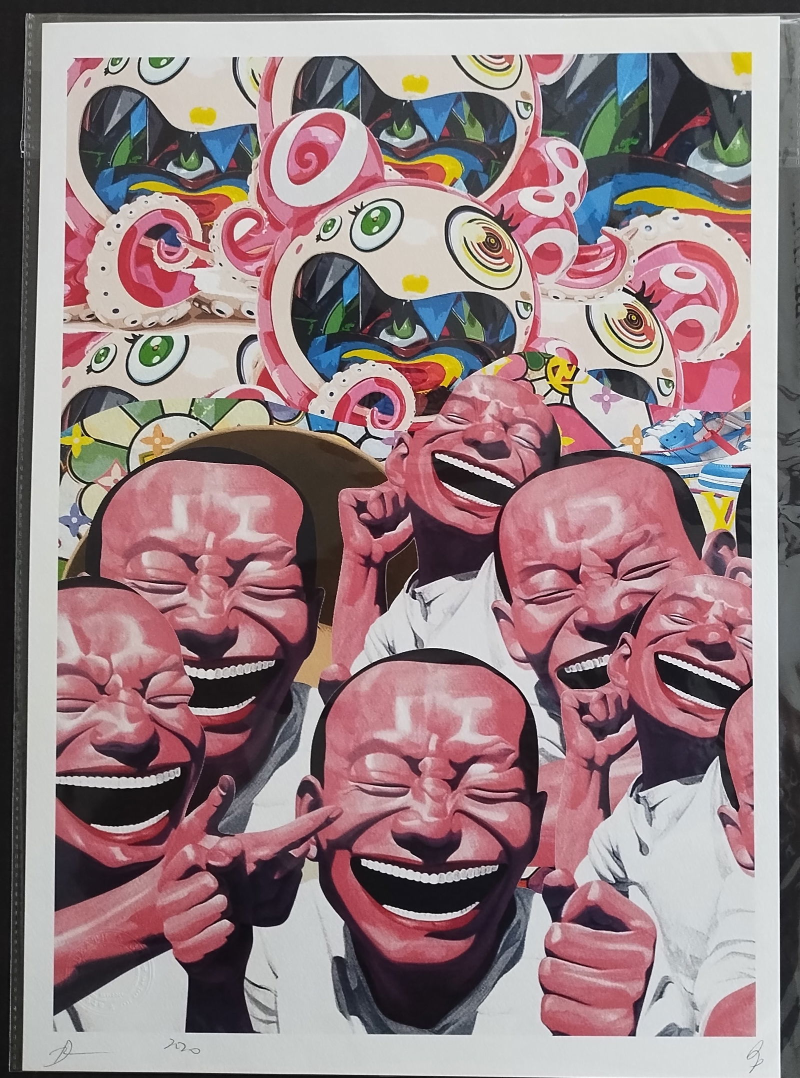 Large Pop Art Lithograph Print W/COA and Seal of Authenticity: Large Pop Art Lithograph Print W/COA and Seal of Authenticity. Size: 12 1/2 x 17 1/2 Inches. Excellent Condition.SEE PHOTOS as part of the description. Good condition. We pack & Ship for you. We take