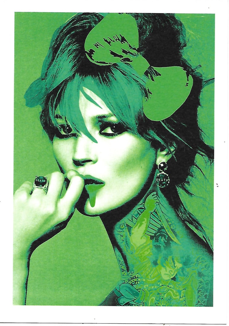 Death NYC Pop Art Lithograph W/COA - LOVE DEATH: Death NYC Pop Art Lithograph W/Certificated of Authenticity. Extra Tick Paper Size: 5 3/4 x 8 1/4 Inches. Stamped on verso. NYC Death. Excellent Condition