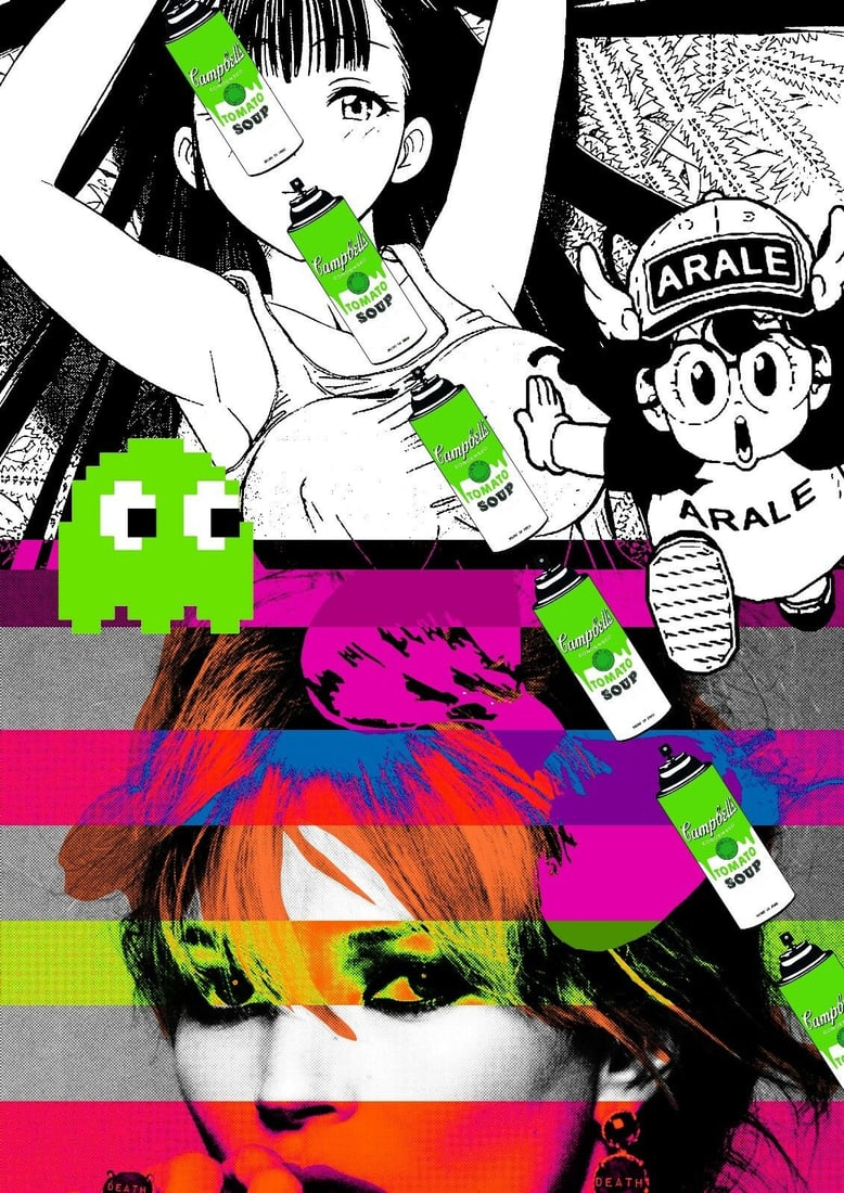 Pop Art Lithograph Print W/Certificated of Authenticity: Pop Art Lithograph Print W/Certificated of Authenticity. Paper Size: 12 1/2 x 17 1/2 Inches. Extra Thick 300 gsm Fine art Paper. Embossed Stamp . NYC Death. Excellent Condition. See photos.