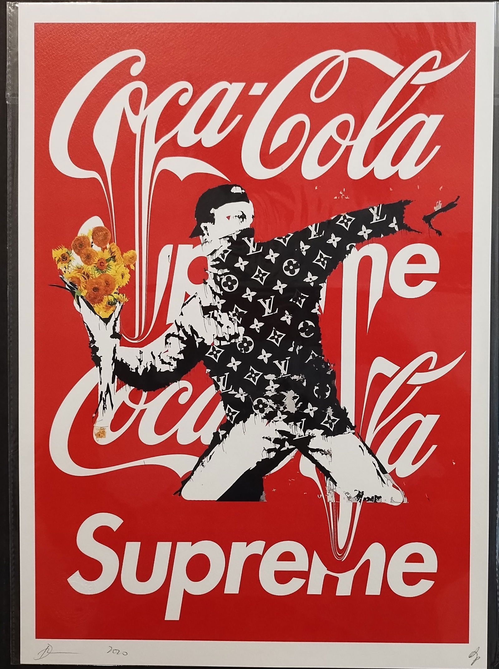 Large Pop Art Lithograph Print W/COA and Seal of Authenticity: Large Pop Art Lithograph Print W/COA and Seal of Authenticity. Size: 12 1/2 x 17 1/2 Inches. Excellent Condition.SEE PHOTOS as part of the description. Good condition. We pack & Ship for you. We take