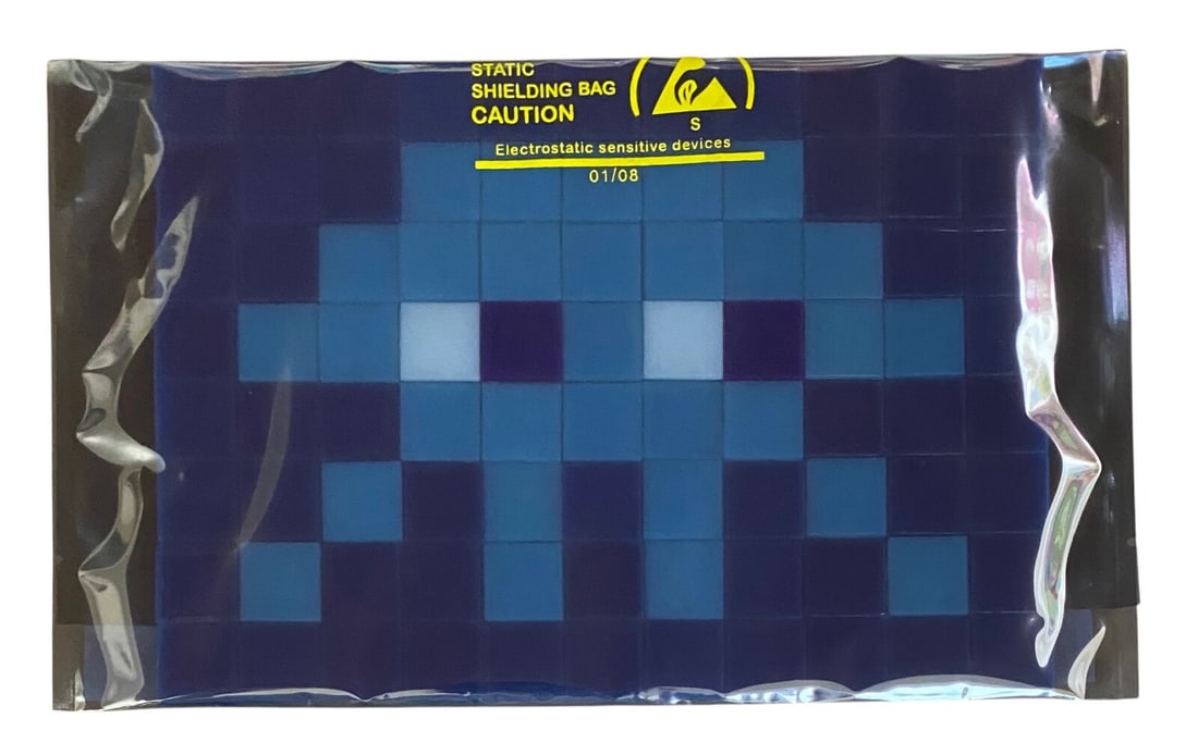 Invader Invasion Art Kit # 11 Blue, 2009 (1 of 3)