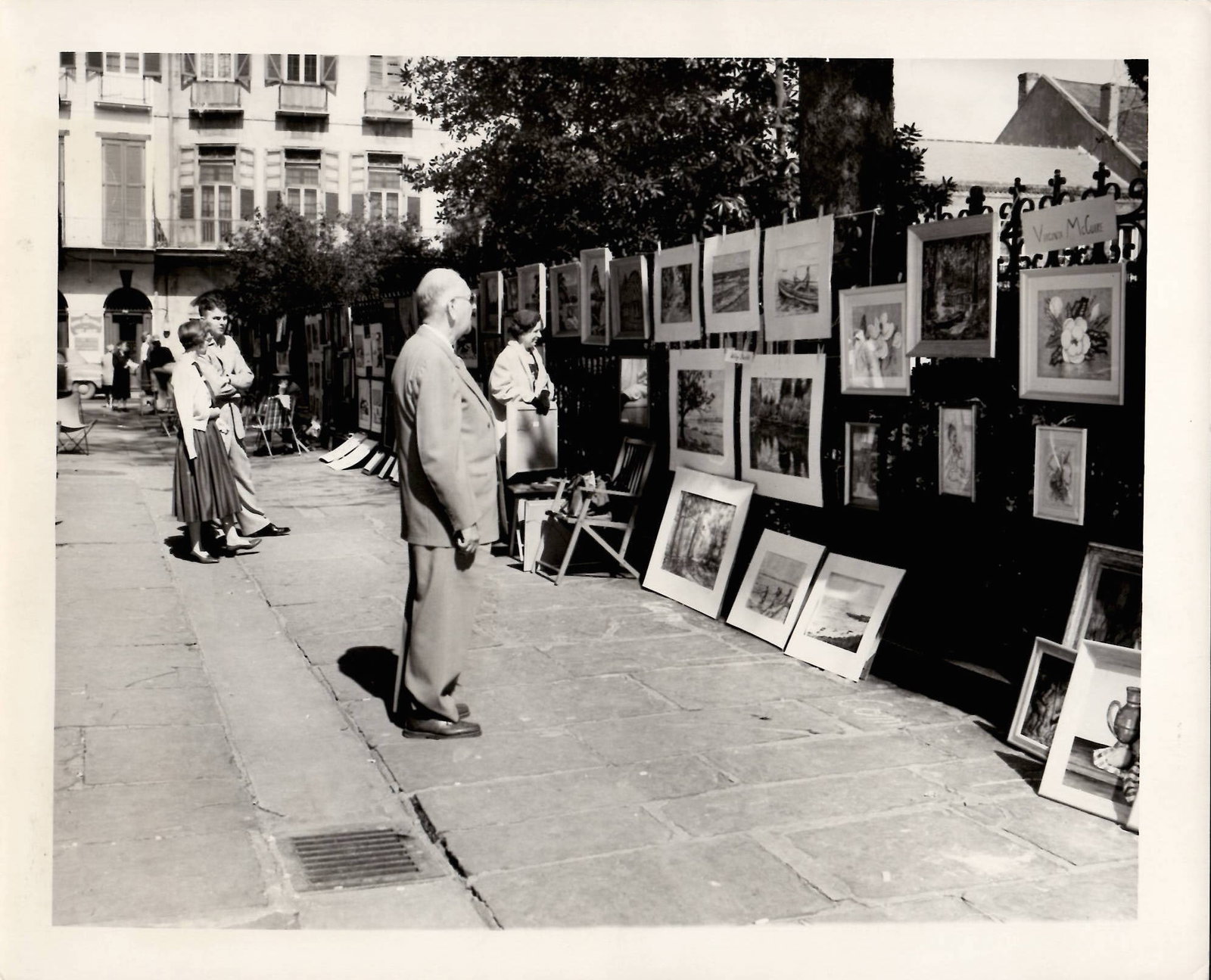 1966 Photo Pebworth's Art Exhibited at Show (1 of 2)