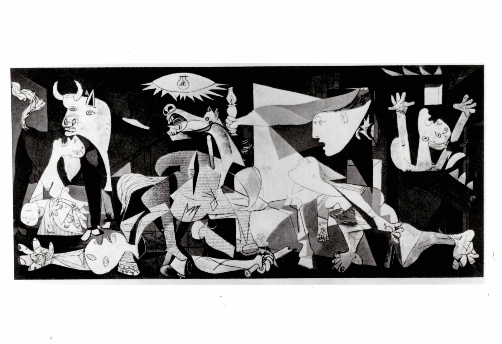 1937 Photography Pablo Picasso's Guernica. (1 of 2)