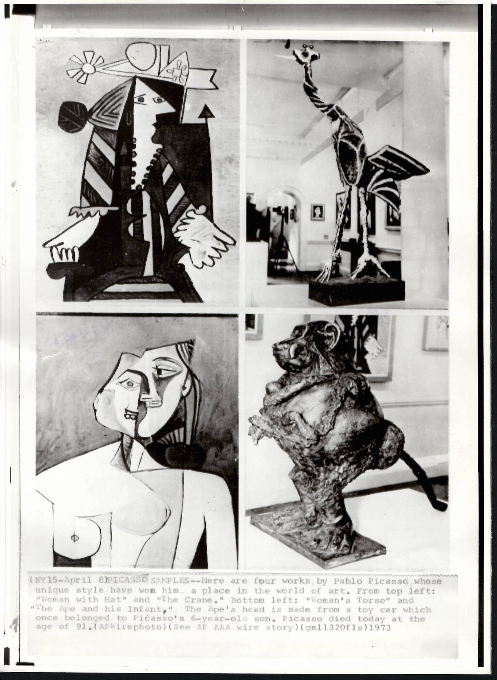 1973 Photo Picasso Works (1 of 2)