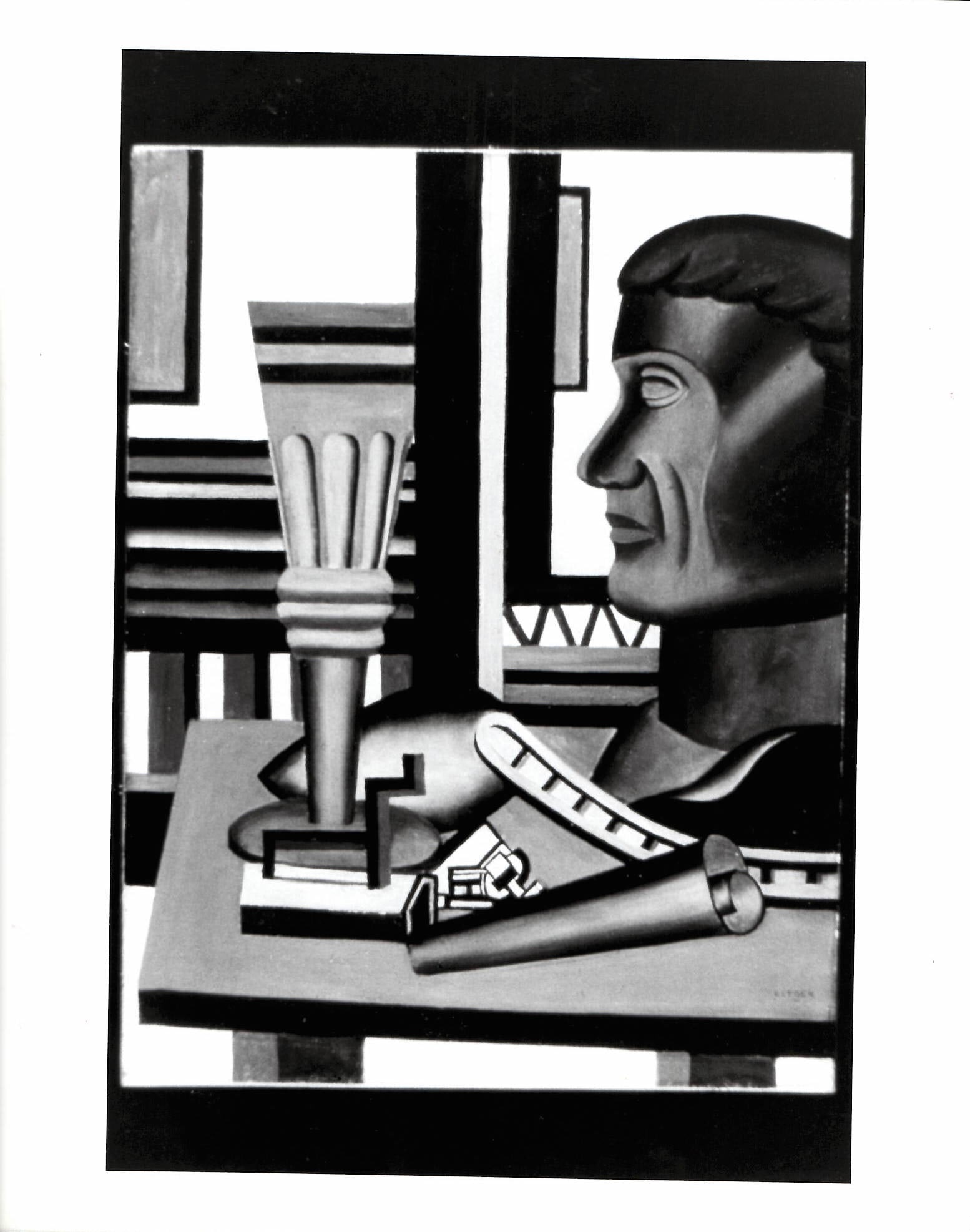 1990 Photo Fernand Leger s Still Life wIth Bust i (1 of 2)