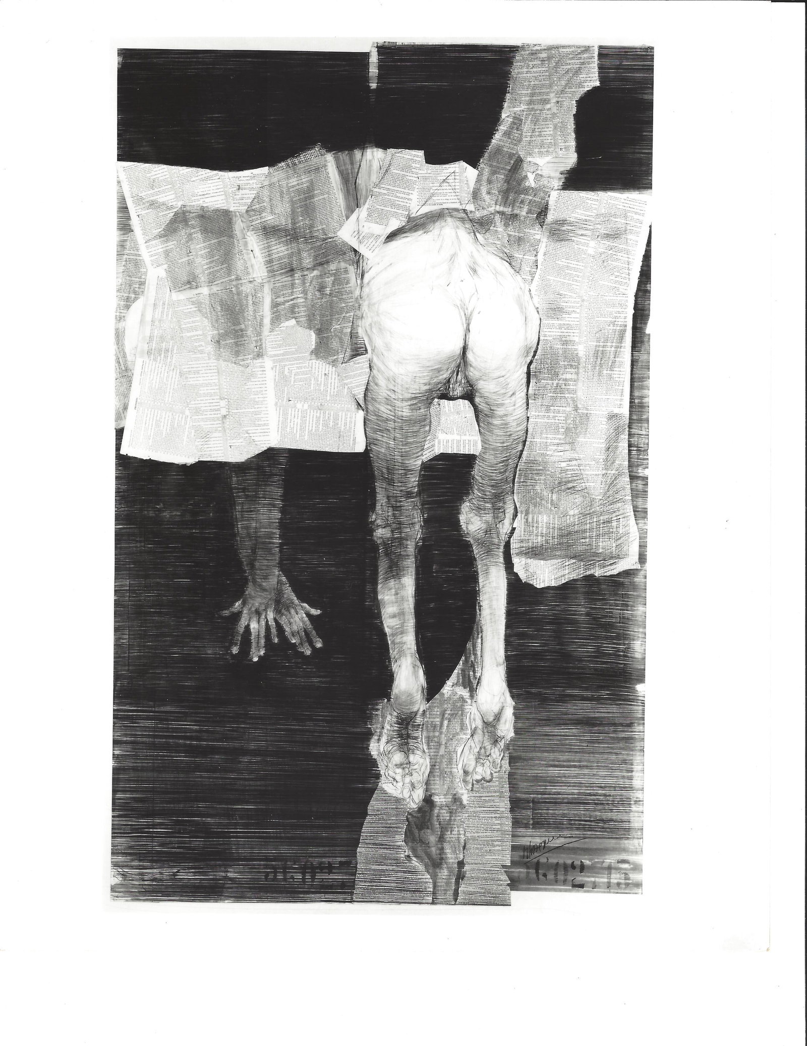 Mauricio Lasansky:Photography of The Nazi Drawings 1961 (1 of 2)